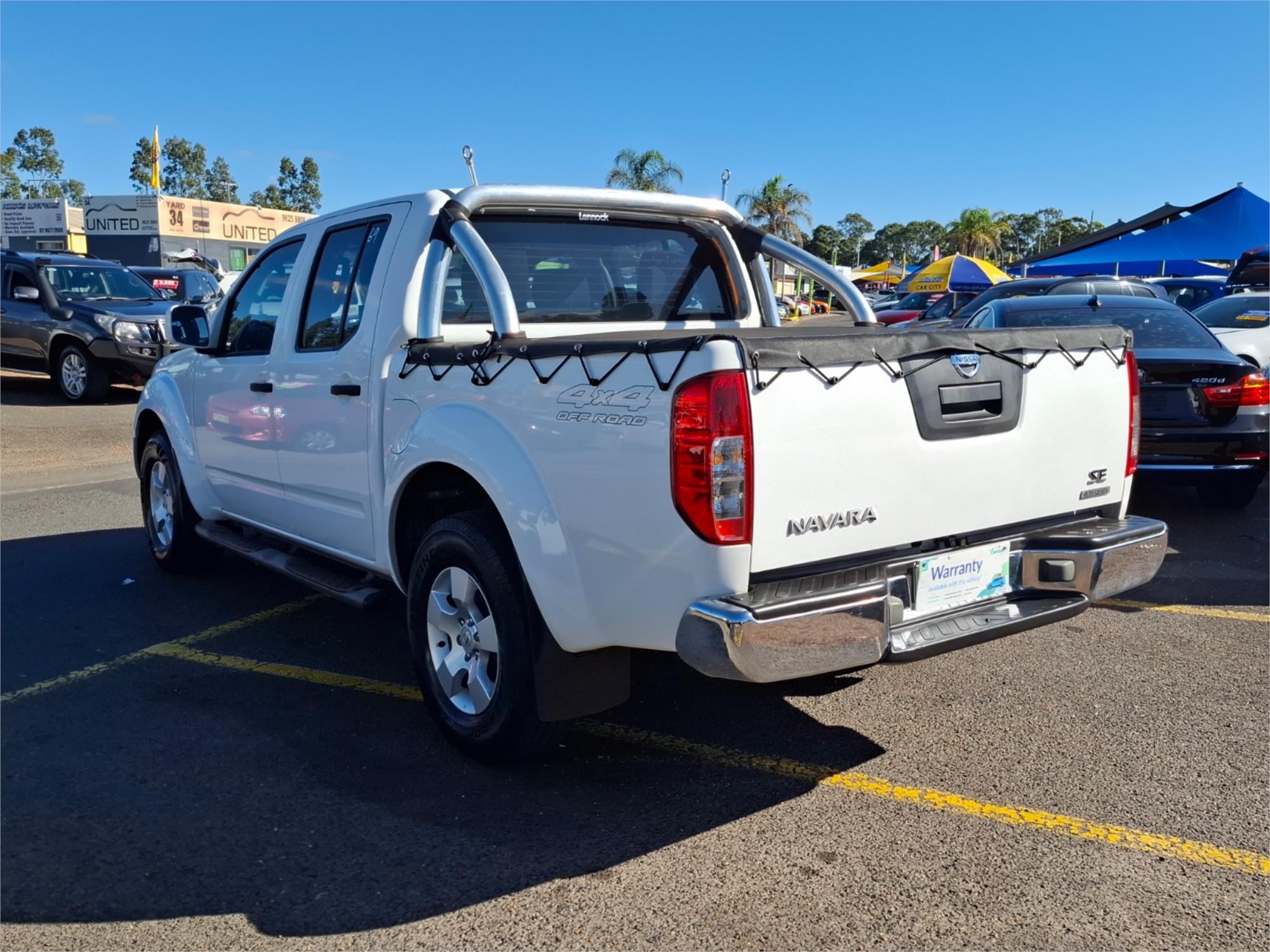 2015 NISSAN NAVARA D40 RX SILVERLINE SE (4x4) 5 SP AUTOMATIC DUAL CAB P/UP