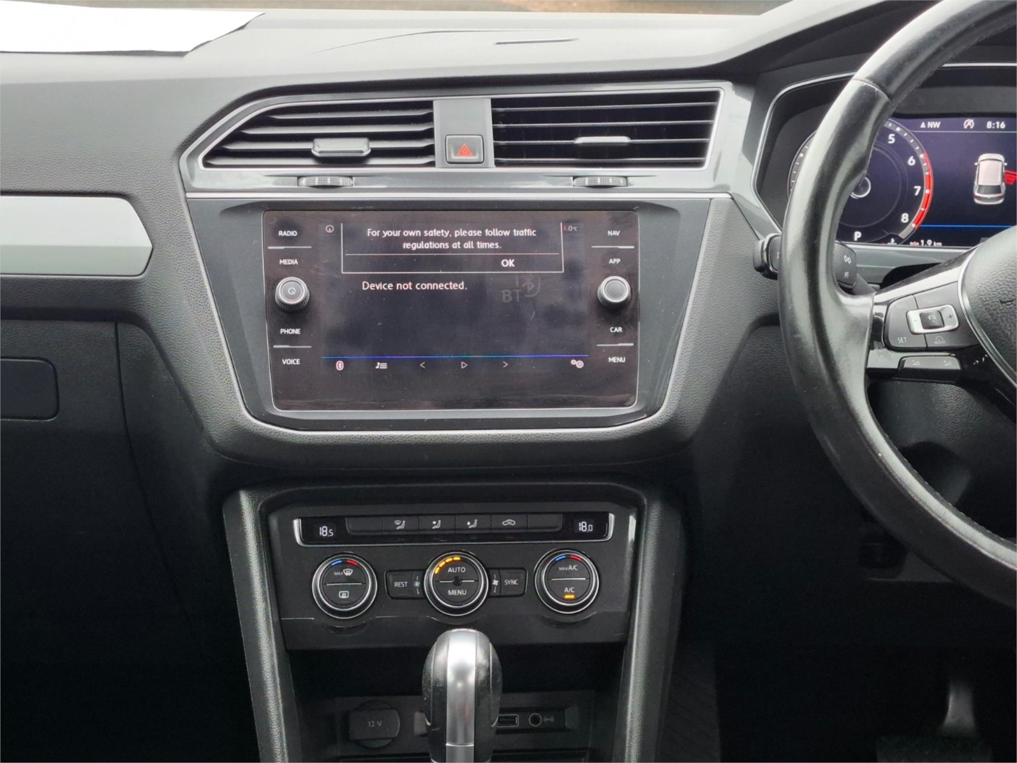 2018 VOLKSWAGEN TIGUAN 5NA MY18 110 TSI COMFORTLINE 6 SP AUTO DIRECT SHIFT 4D WAGON
