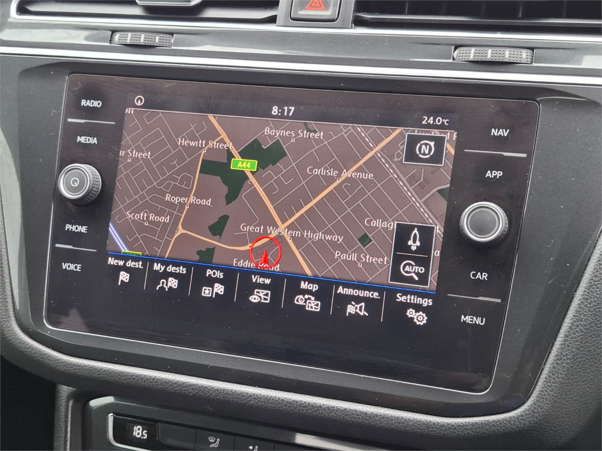 2018 VOLKSWAGEN TIGUAN 5NA MY18 110 TSI COMFORTLINE 6 SP AUTO DIRECT SHIFT 4D WAGON