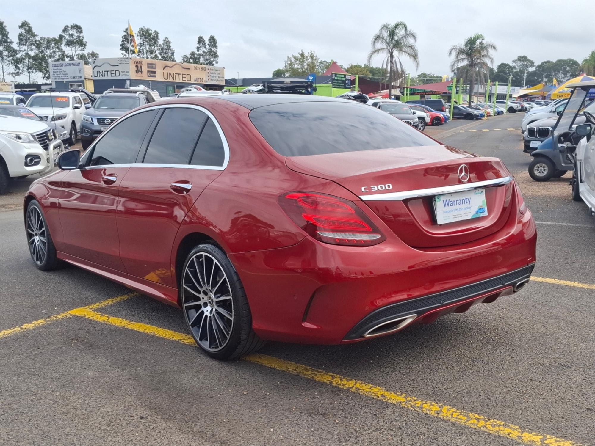 2017 MERCEDES-BENZ C300 205 MY17 9 SP AUTOMATIC G-TRONIC SEDAN