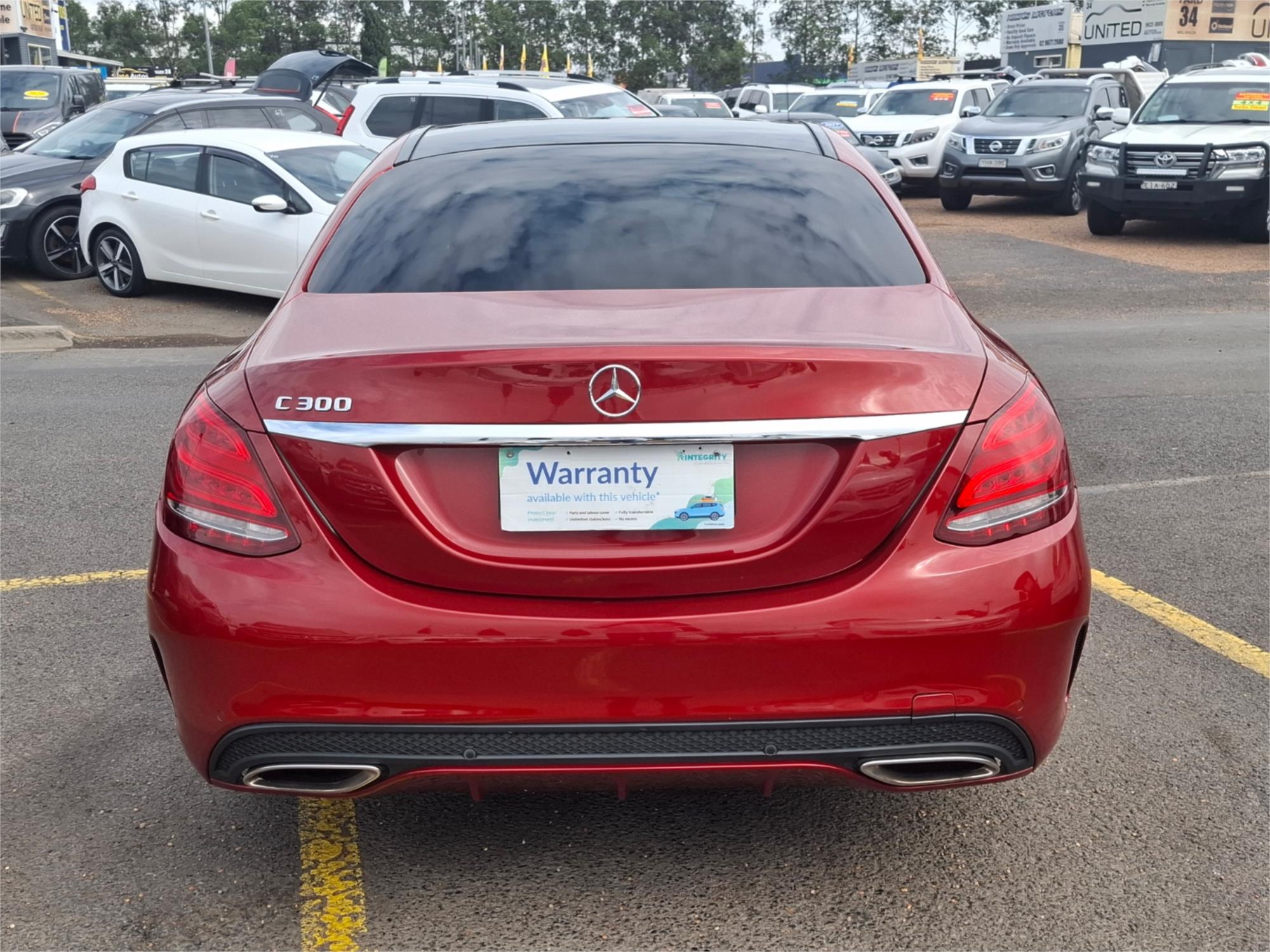 2017 MERCEDES-BENZ C300 205 MY17 9 SP AUTOMATIC G-TRONIC SEDAN