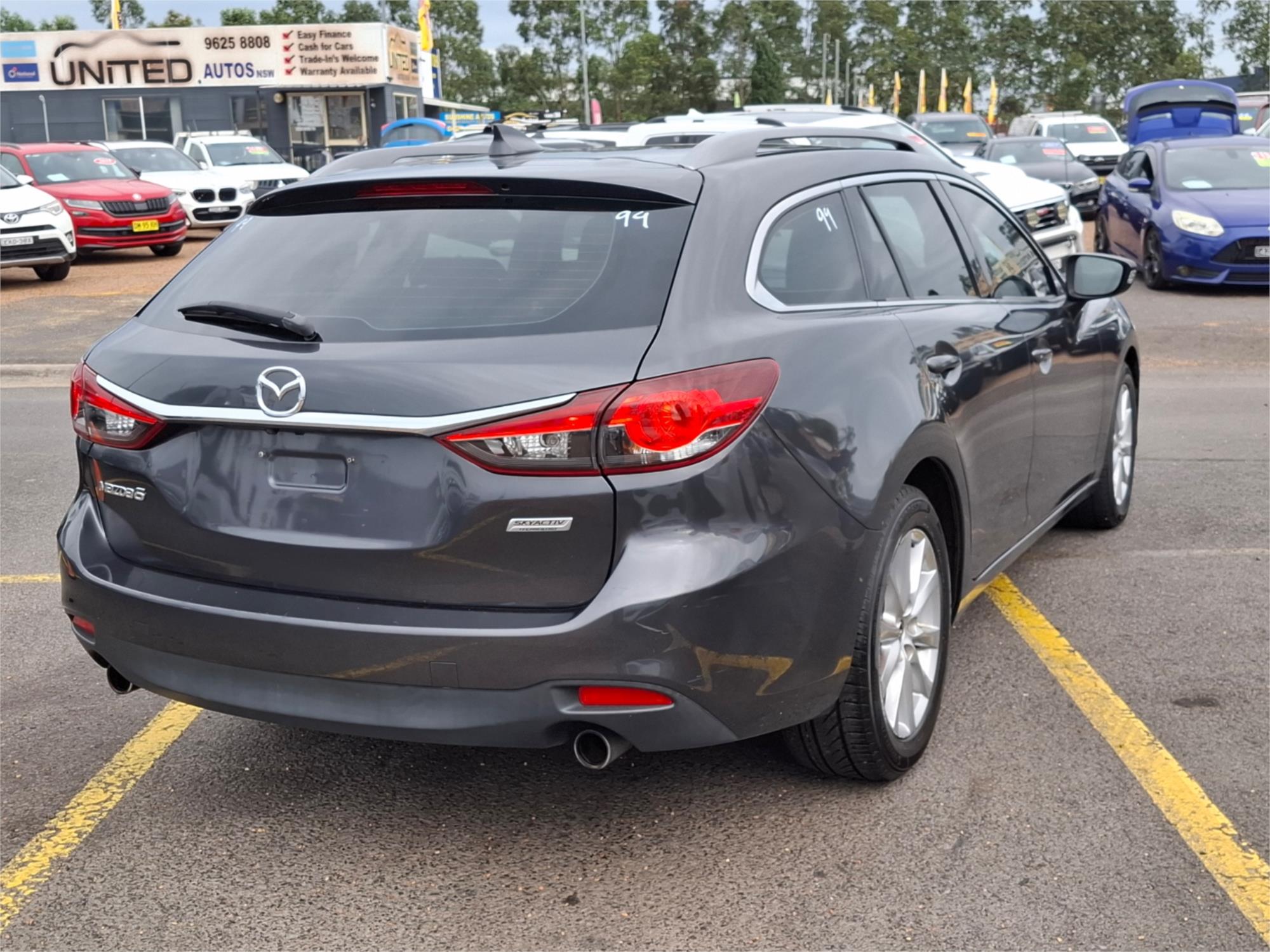 2016 MAZDA MAZDA6 6C MY15 SPORT 6 SP AUTOMATIC 4D WAGON