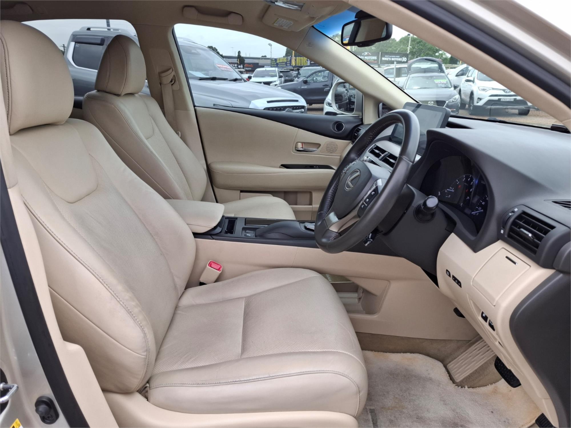 2012 LEXUS RX270 AGL10R MY12 (FWD) 6 SP AUTOMATIC 4D WAGON