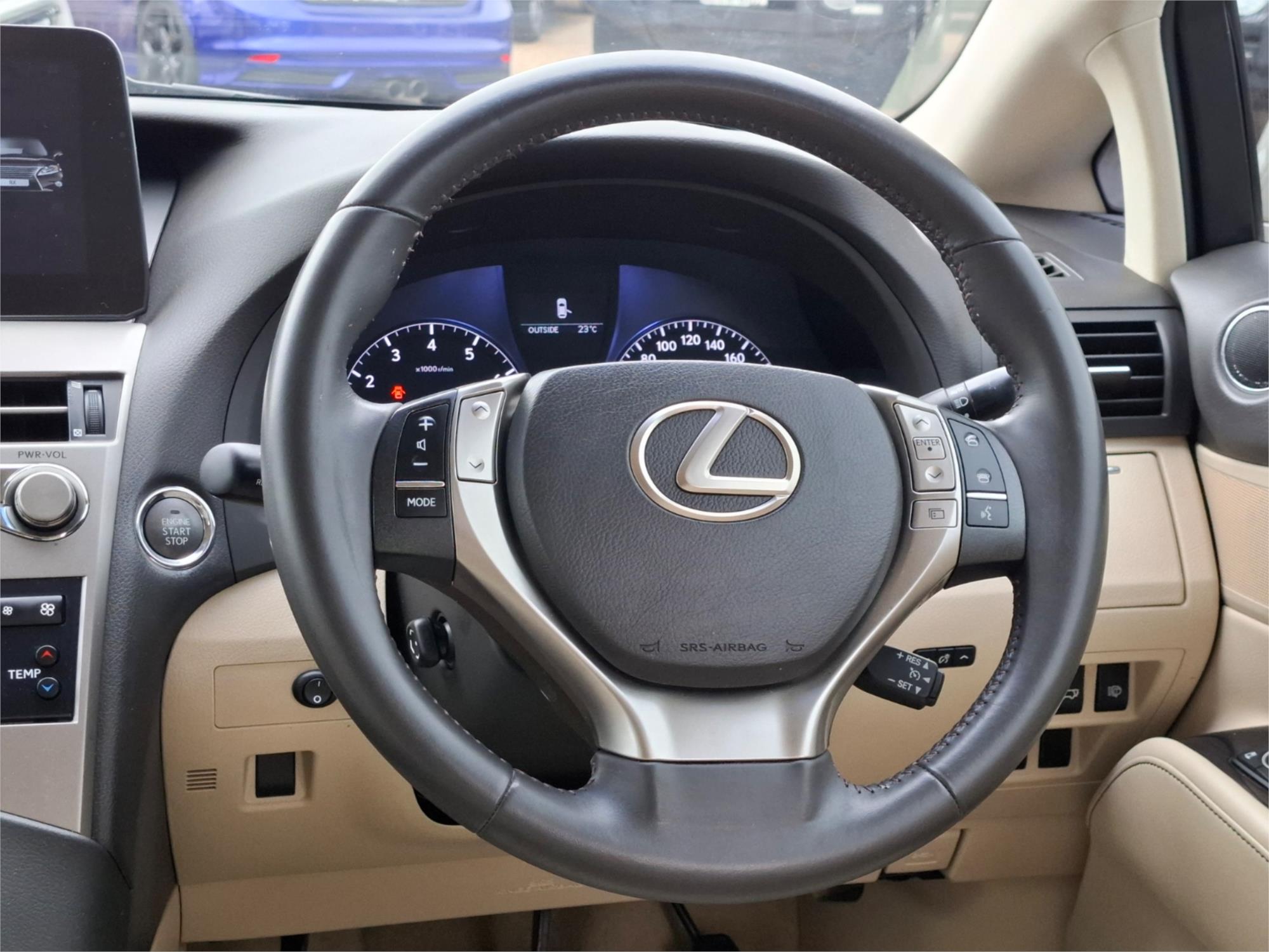 2012 LEXUS RX270 AGL10R MY12 (FWD) 6 SP AUTOMATIC 4D WAGON