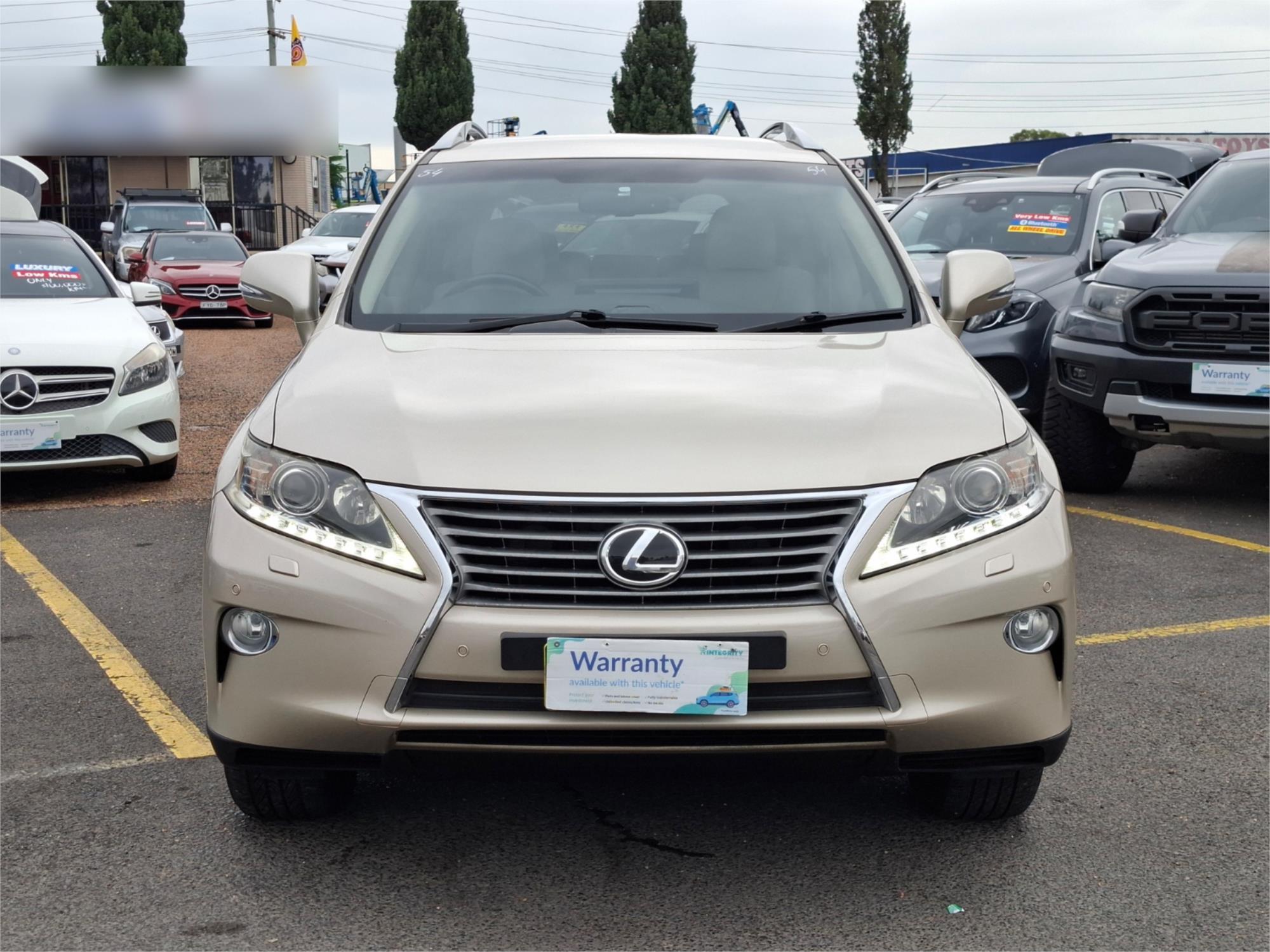 2012 LEXUS RX270 AGL10R MY12 (FWD) 6 SP AUTOMATIC 4D WAGON