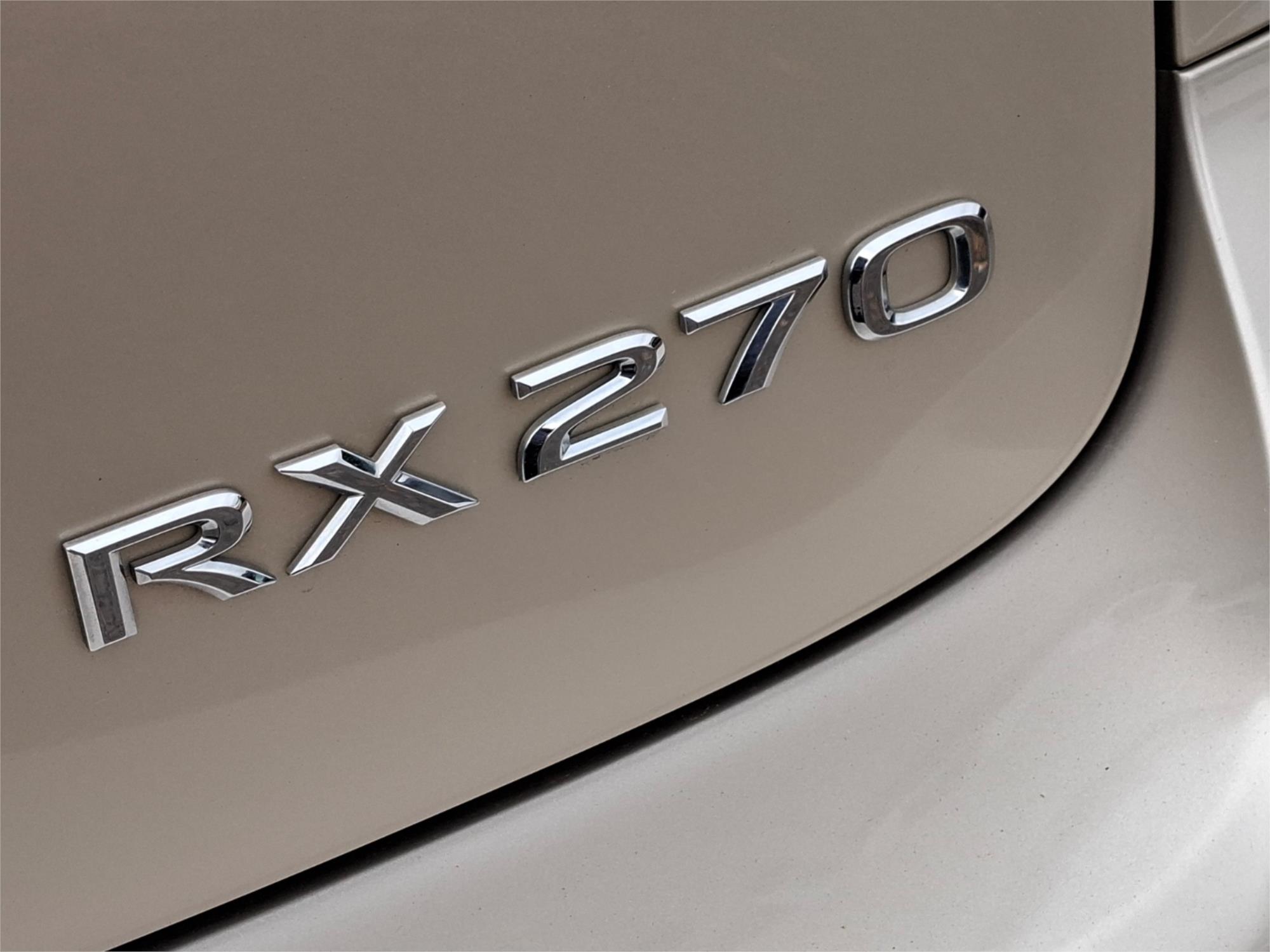 2012 LEXUS RX270 AGL10R MY12 (FWD) 6 SP AUTOMATIC 4D WAGON
