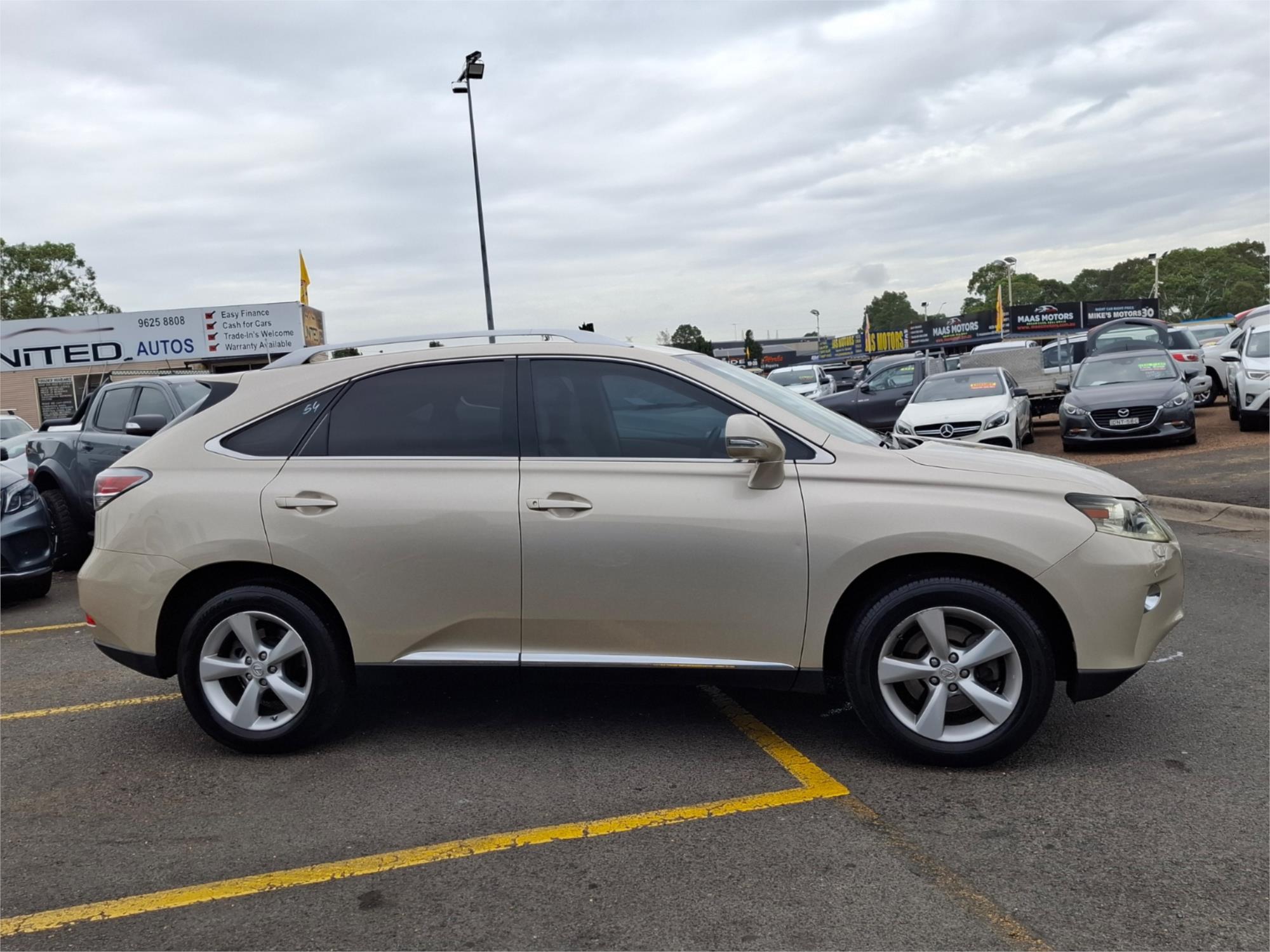 2012 LEXUS RX270 AGL10R MY12 (FWD) 6 SP AUTOMATIC 4D WAGON