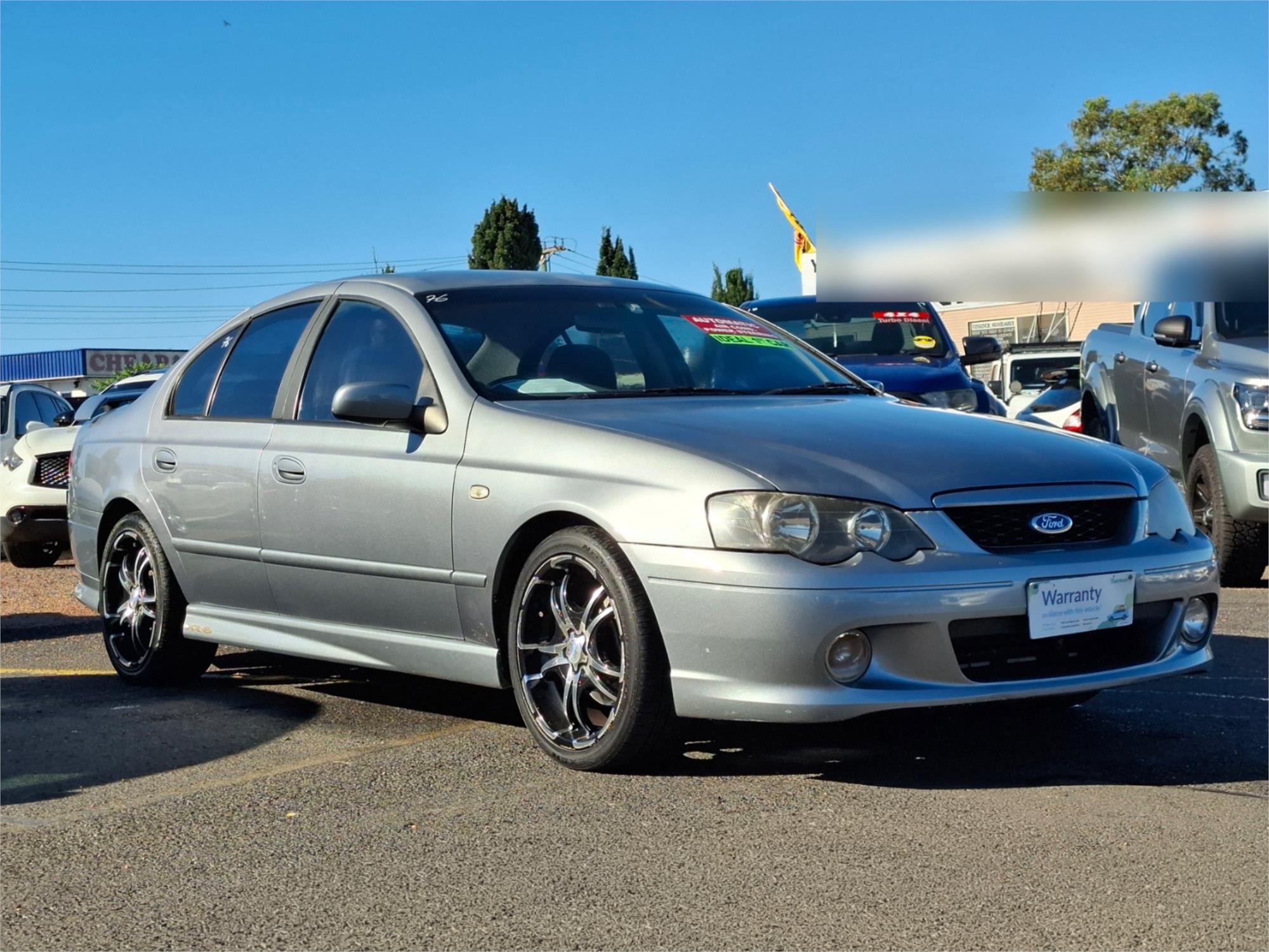 2004 FORD FALCON BA XR6 4 SP AUTO SEQ SPORTSHIFT 4D SEDAN