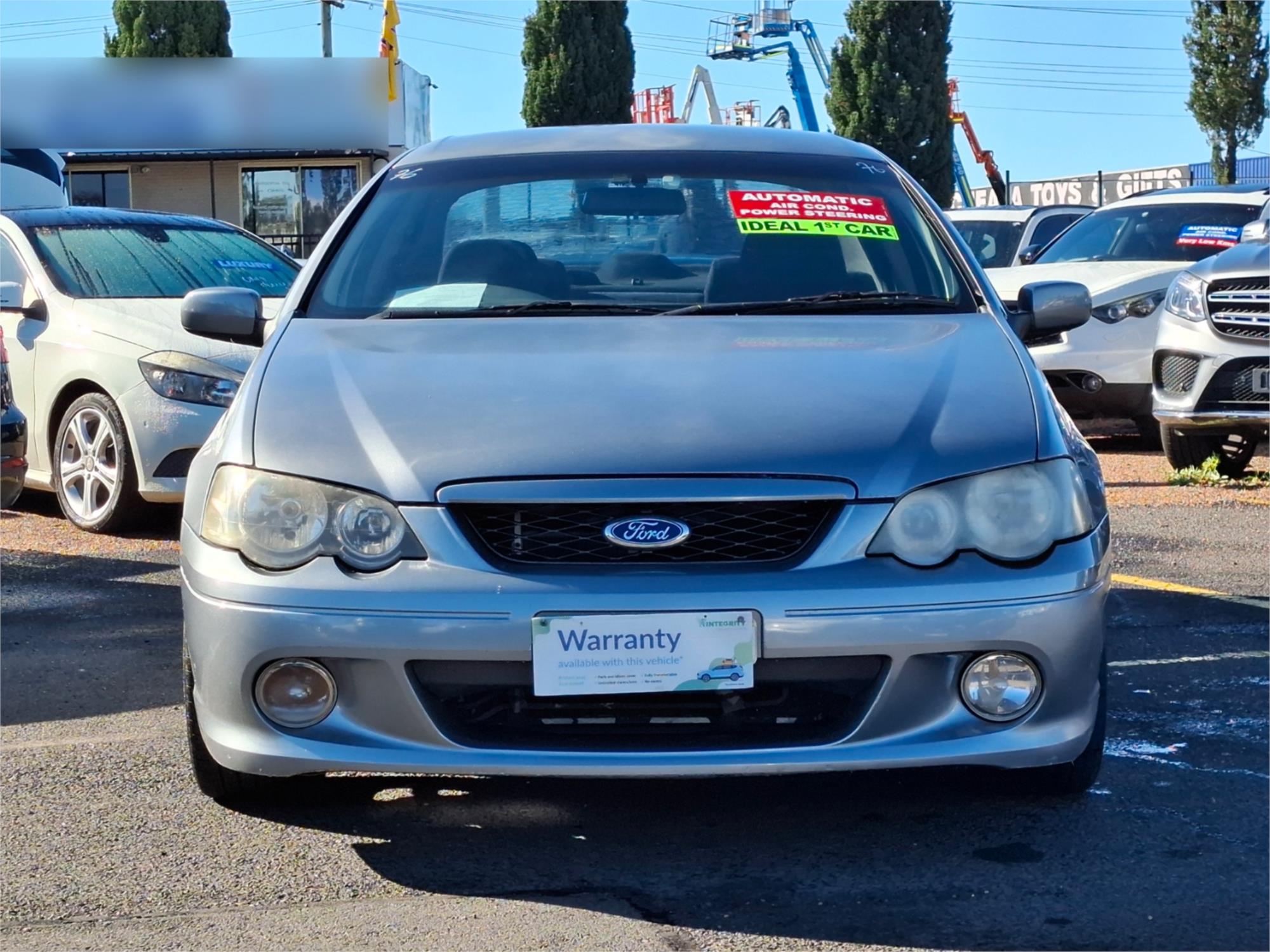 2004 FORD FALCON BA XR6 4 SP AUTO SEQ SPORTSHIFT 4D SEDAN