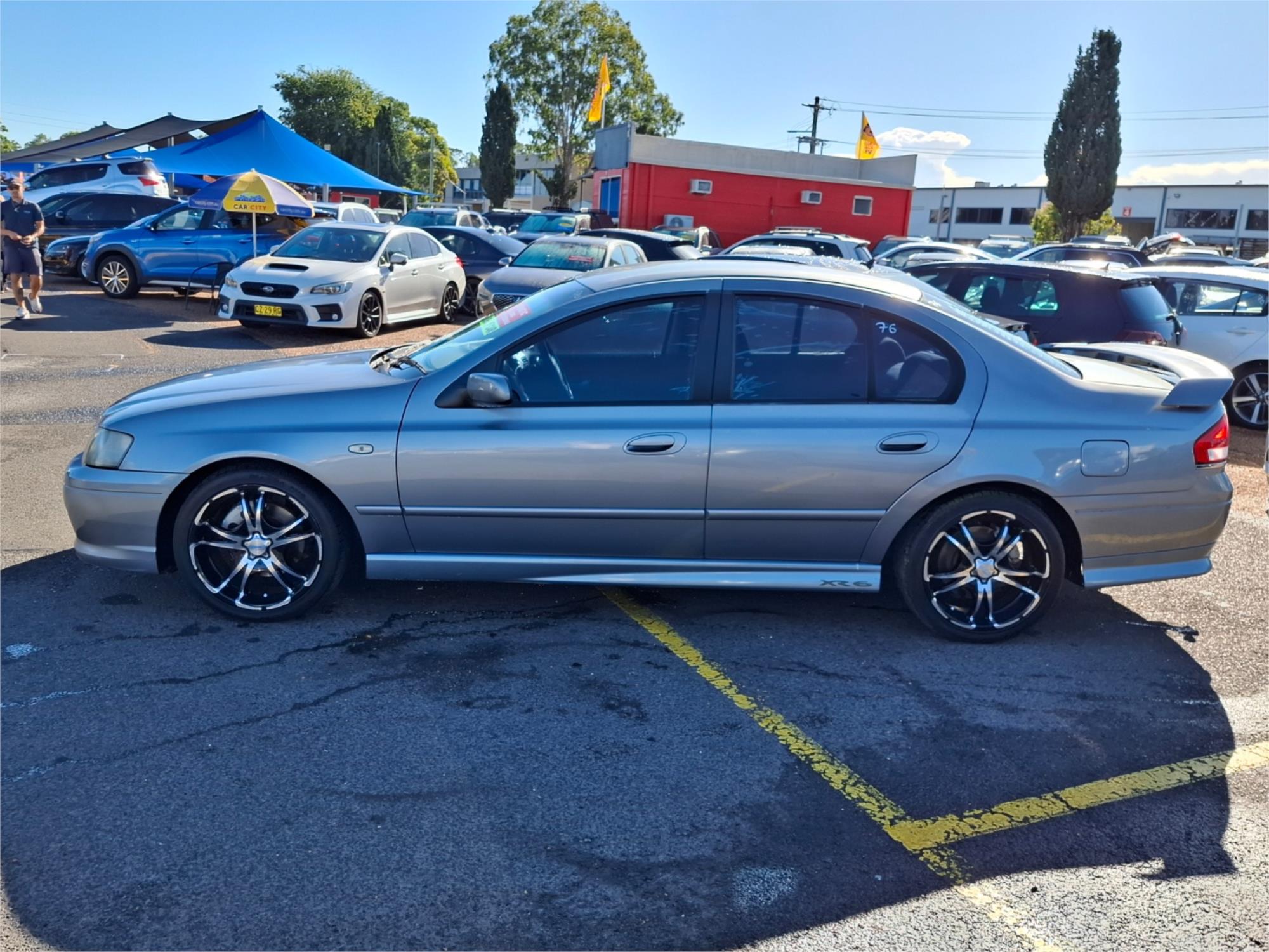 2004 FORD FALCON BA XR6 4 SP AUTO SEQ SPORTSHIFT 4D SEDAN