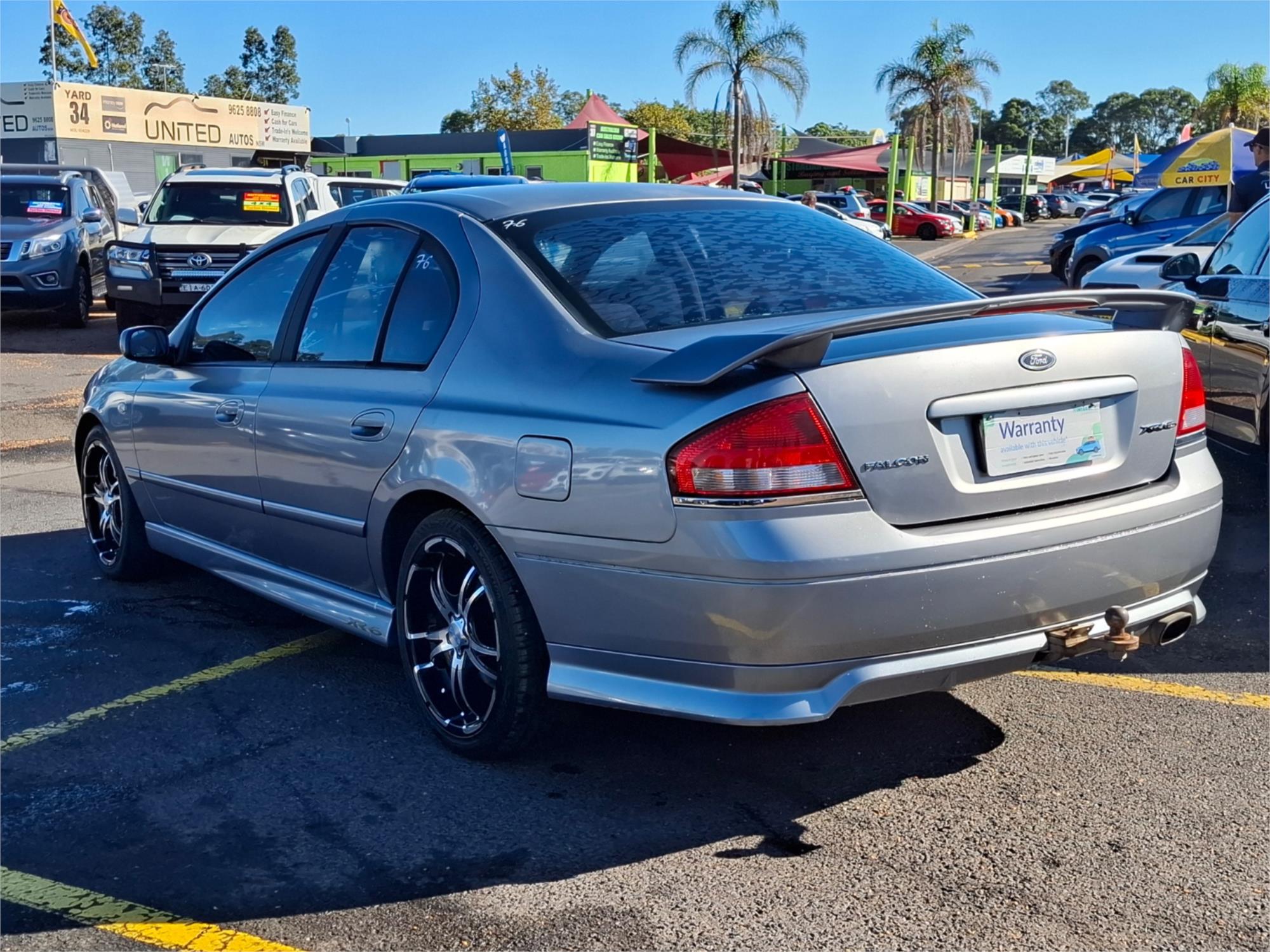 2004 FORD FALCON BA XR6 4 SP AUTO SEQ SPORTSHIFT 4D SEDAN