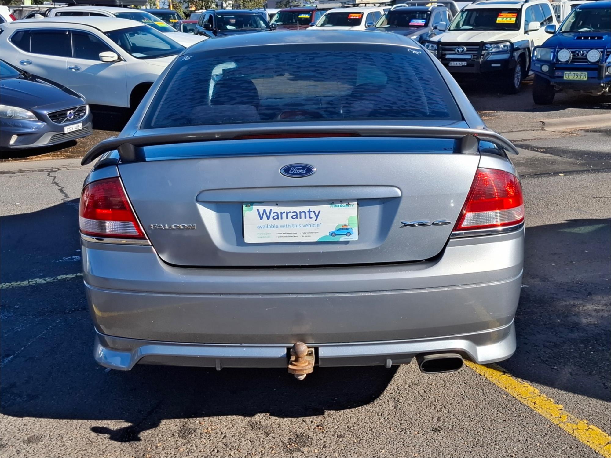 2004 FORD FALCON BA XR6 4 SP AUTO SEQ SPORTSHIFT 4D SEDAN