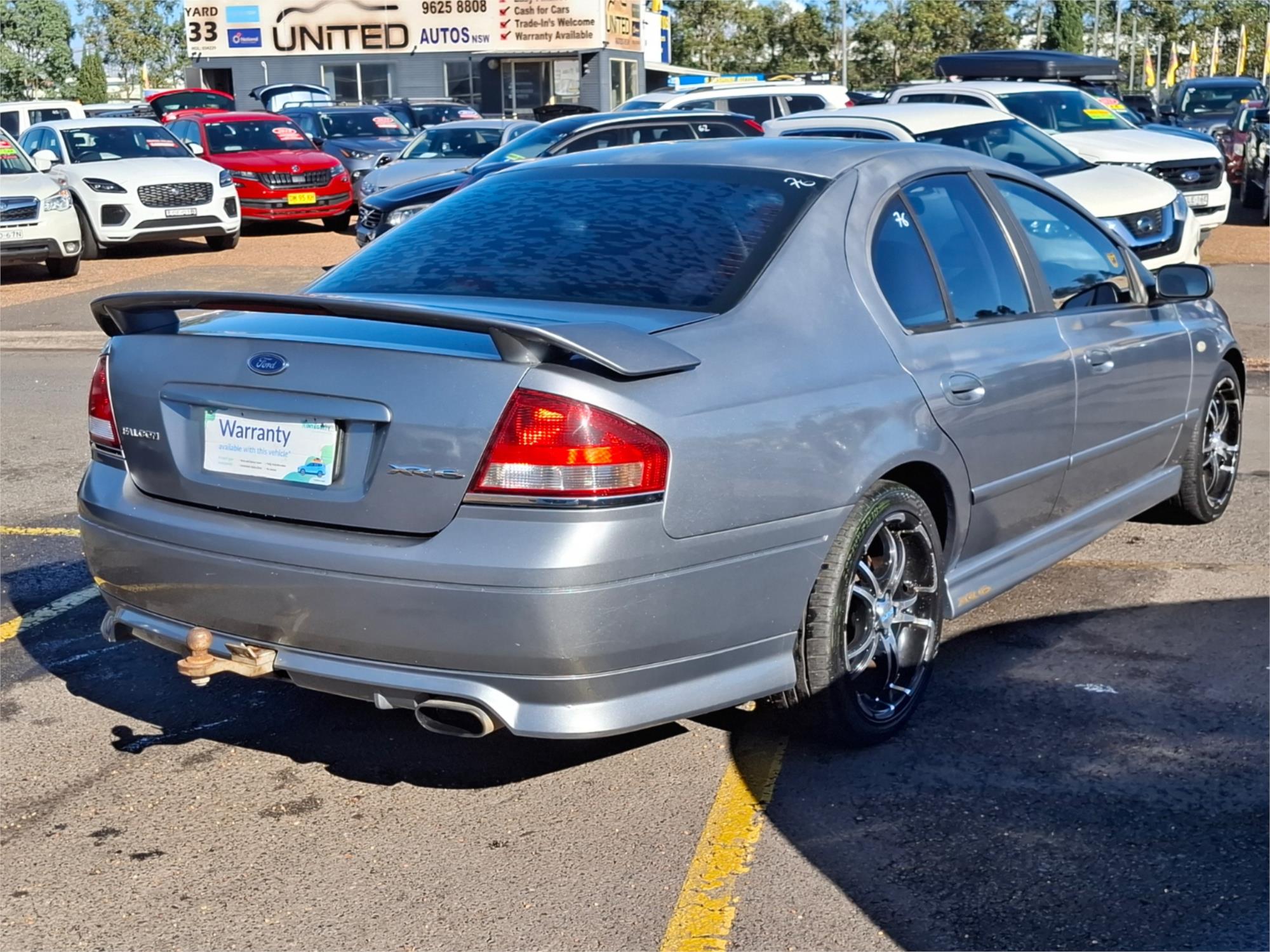 2004 FORD FALCON BA XR6 4 SP AUTO SEQ SPORTSHIFT 4D SEDAN