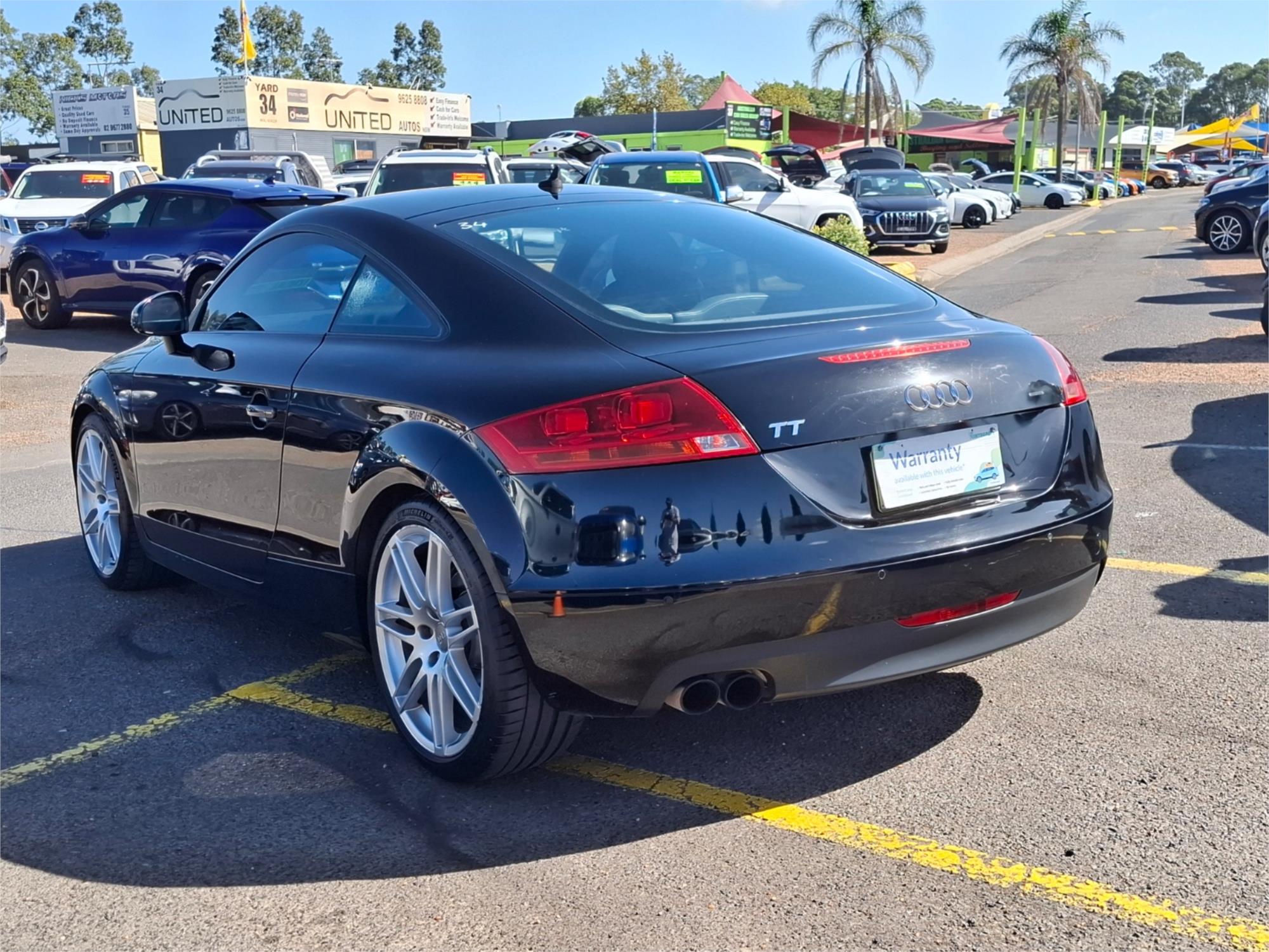 2007 AUDI TT 8J 2.0 TFSI 6 SP AUTO DIRECT SHIFT 2D COUPE