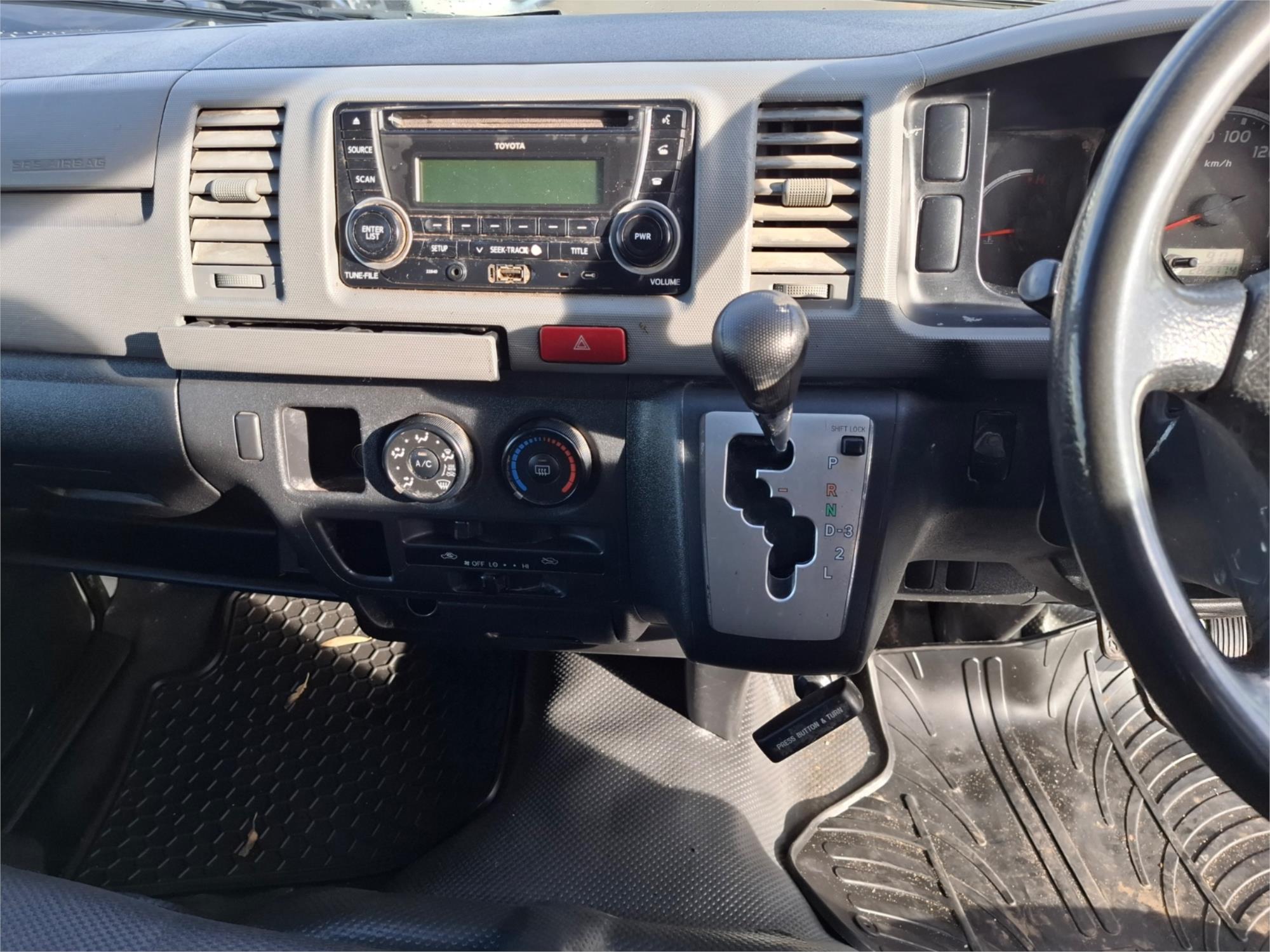 2012 TOYOTA HIACE TRH201R MY12 UPGRADE LWB 4 SP AUTOMATIC 4D VAN