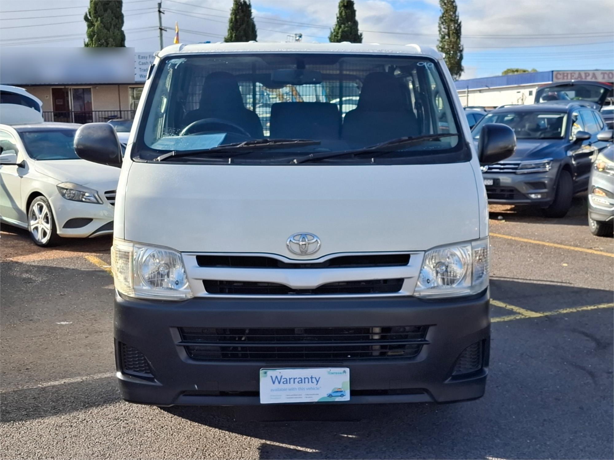 2012 TOYOTA HIACE TRH201R MY12 UPGRADE LWB 4 SP AUTOMATIC 4D VAN