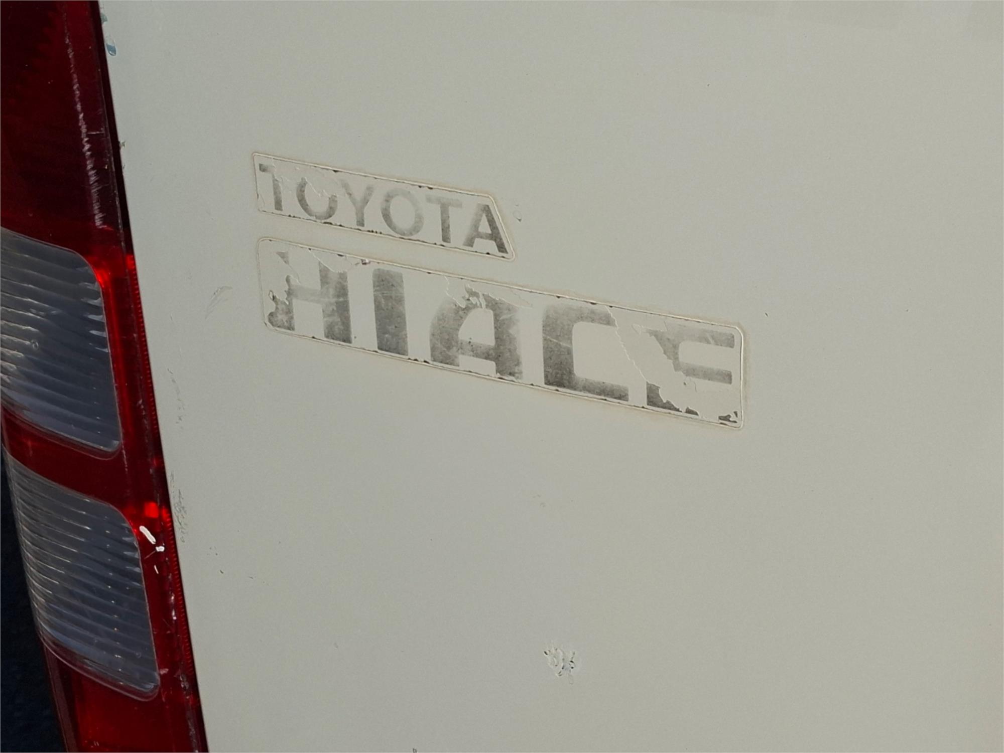 2012 TOYOTA HIACE TRH201R MY12 UPGRADE LWB 4 SP AUTOMATIC 4D VAN