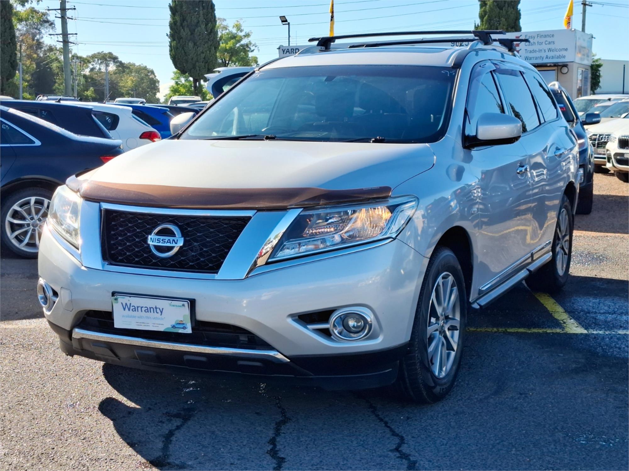 2017 NISSAN PATHFINDER R52 MY17 SERIES 2 ST-L (4x4) CONTINUOUS VARIABLE 4D WAGON