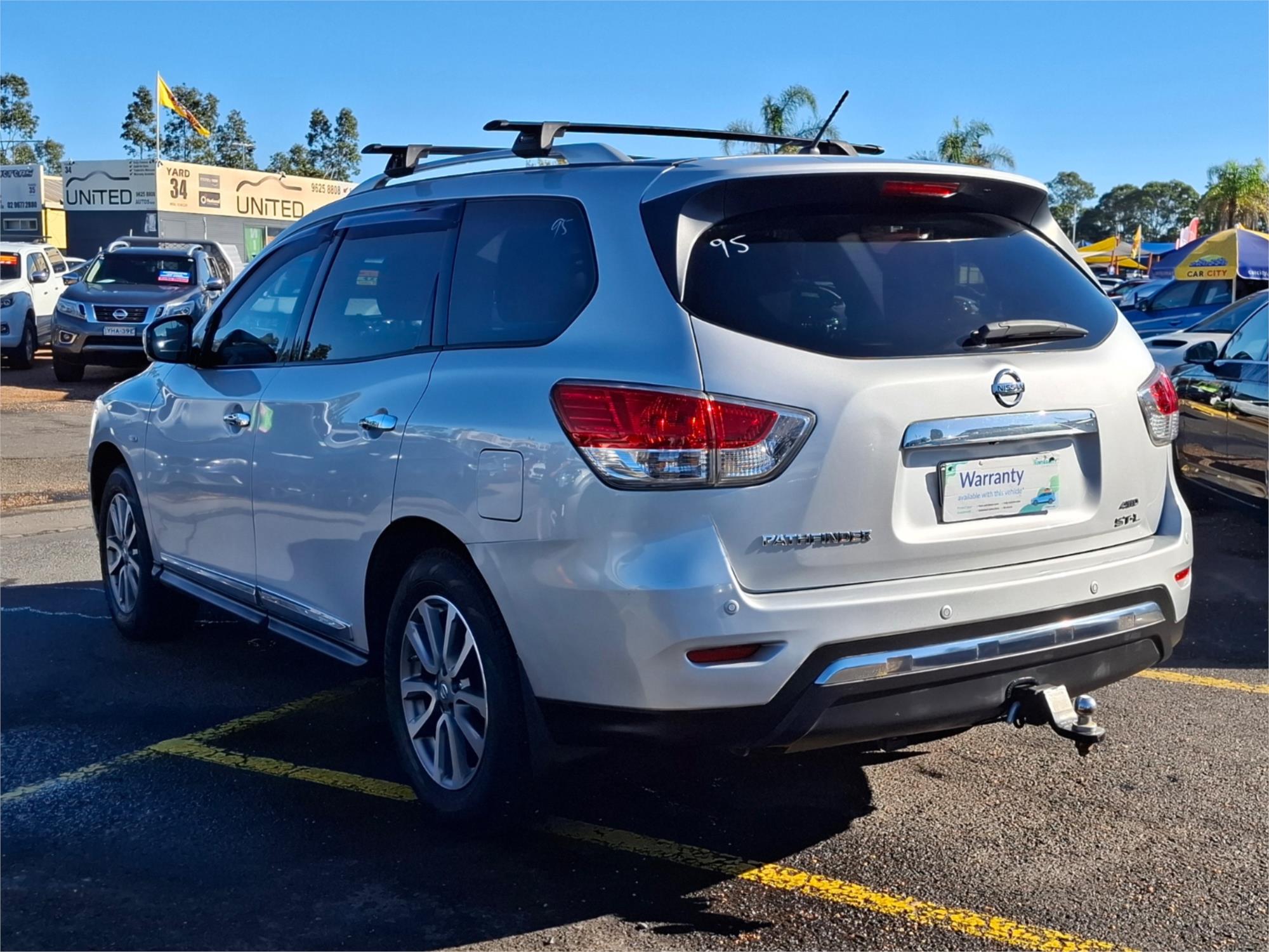 2017 NISSAN PATHFINDER R52 MY17 SERIES 2 ST-L (4x4) CONTINUOUS VARIABLE 4D WAGON