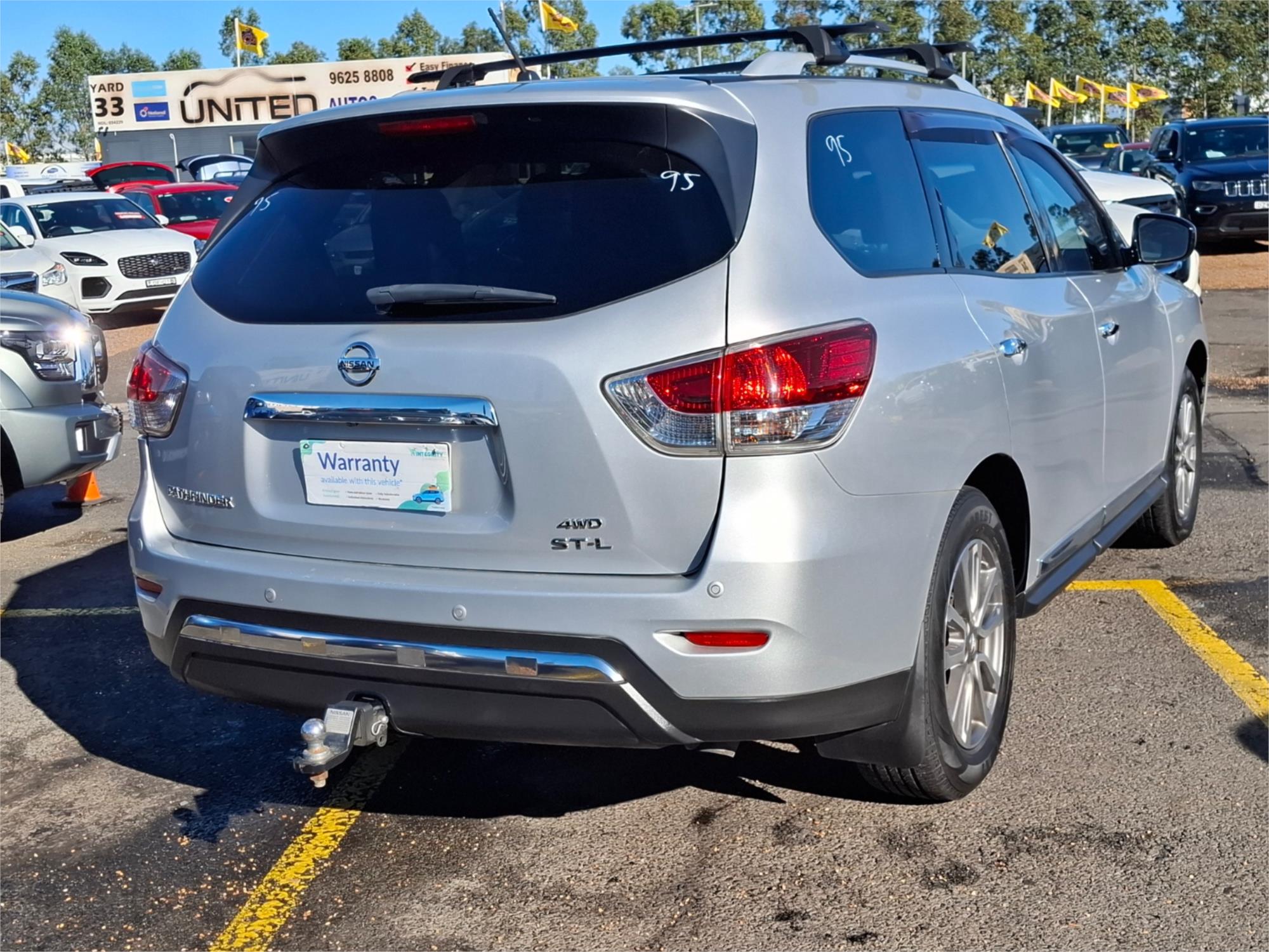 2017 NISSAN PATHFINDER R52 MY17 SERIES 2 ST-L (4x4) CONTINUOUS VARIABLE 4D WAGON