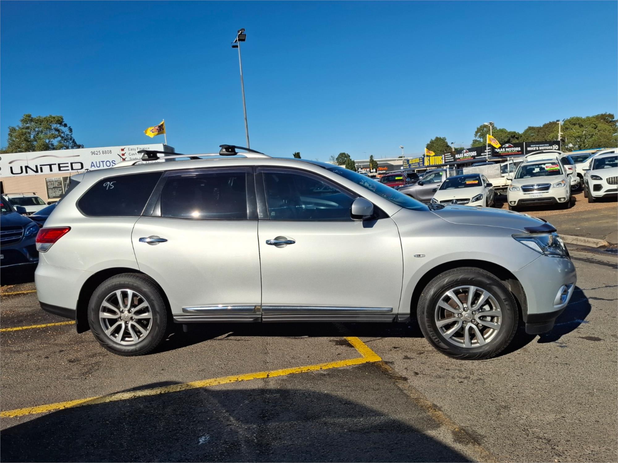 2017 NISSAN PATHFINDER R52 MY17 SERIES 2 ST-L (4x4) CONTINUOUS VARIABLE 4D WAGON