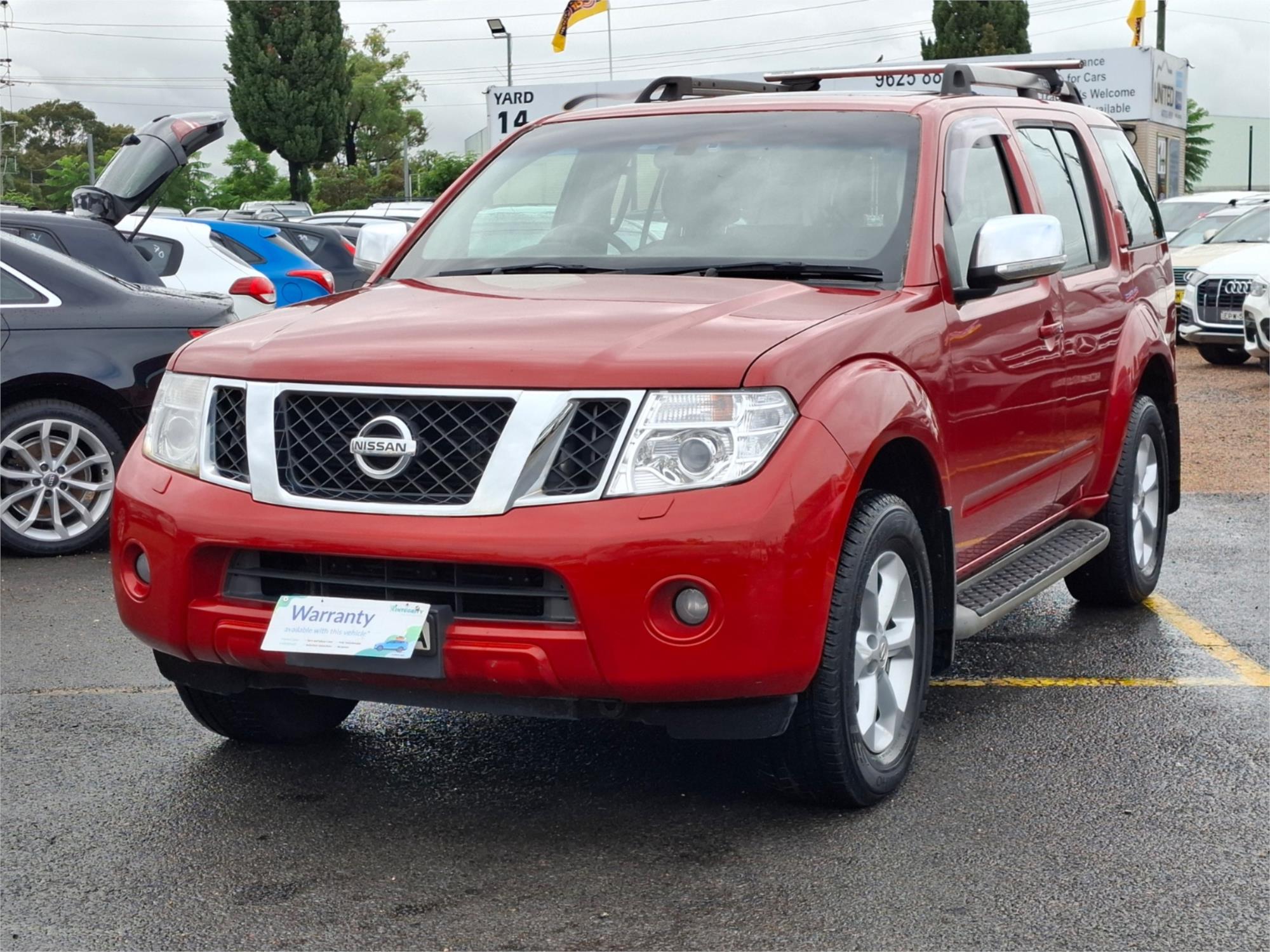 2012 NISSAN PATHFINDER R51 SERIES 4 Ti (4x4) 5 SP AUTOMATIC 4D WAGON