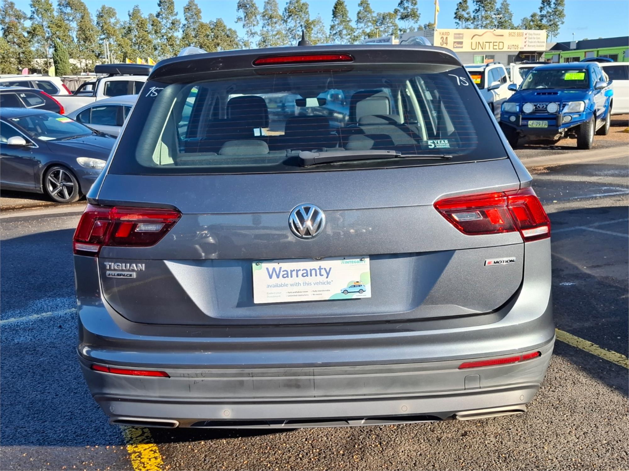 2020 VOLKSWAGEN TIGUAN 5NA MY20 132 TSI COMFORTLINE 7 SP AUTO DIRECT SHIFT 4D WAGON