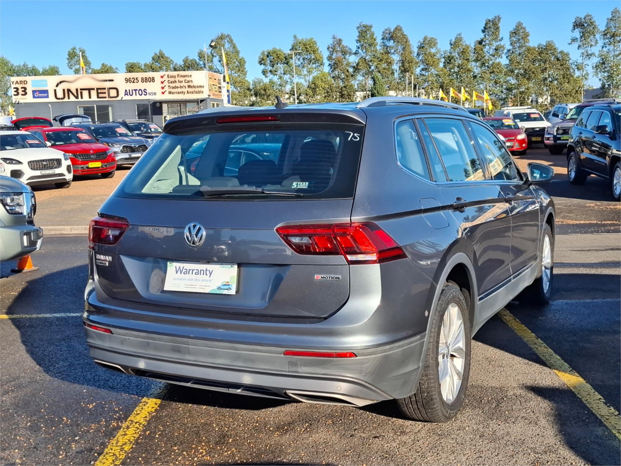 2020 VOLKSWAGEN TIGUAN 5NA MY20 132 TSI COMFORTLINE 7 SP AUTO DIRECT SHIFT 4D WAGON
