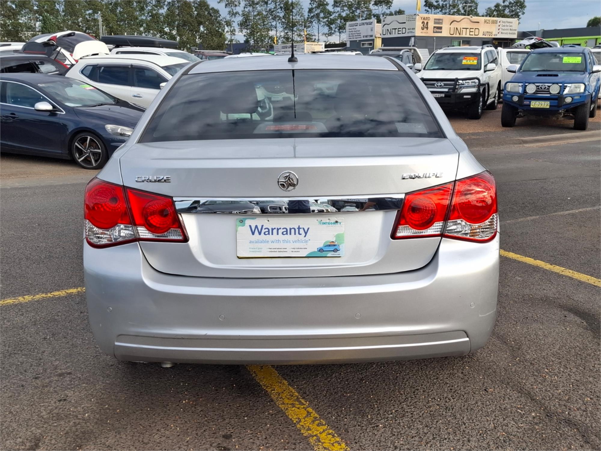 2014 HOLDEN CRUZE JH MY14 EQUIPE 6 SP AUTOMATIC 4D SEDAN