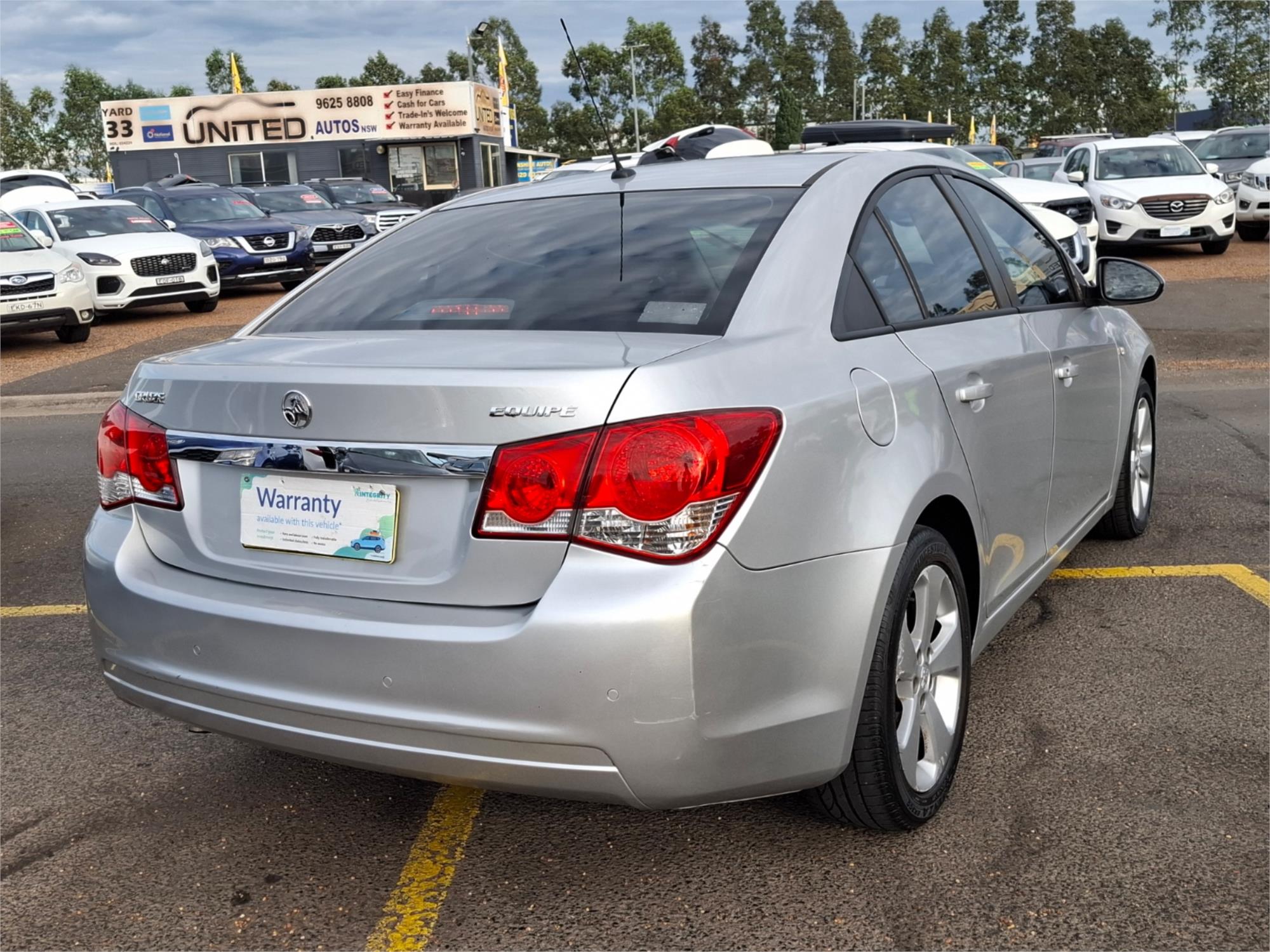 2014 HOLDEN CRUZE JH MY14 EQUIPE 6 SP AUTOMATIC 4D SEDAN