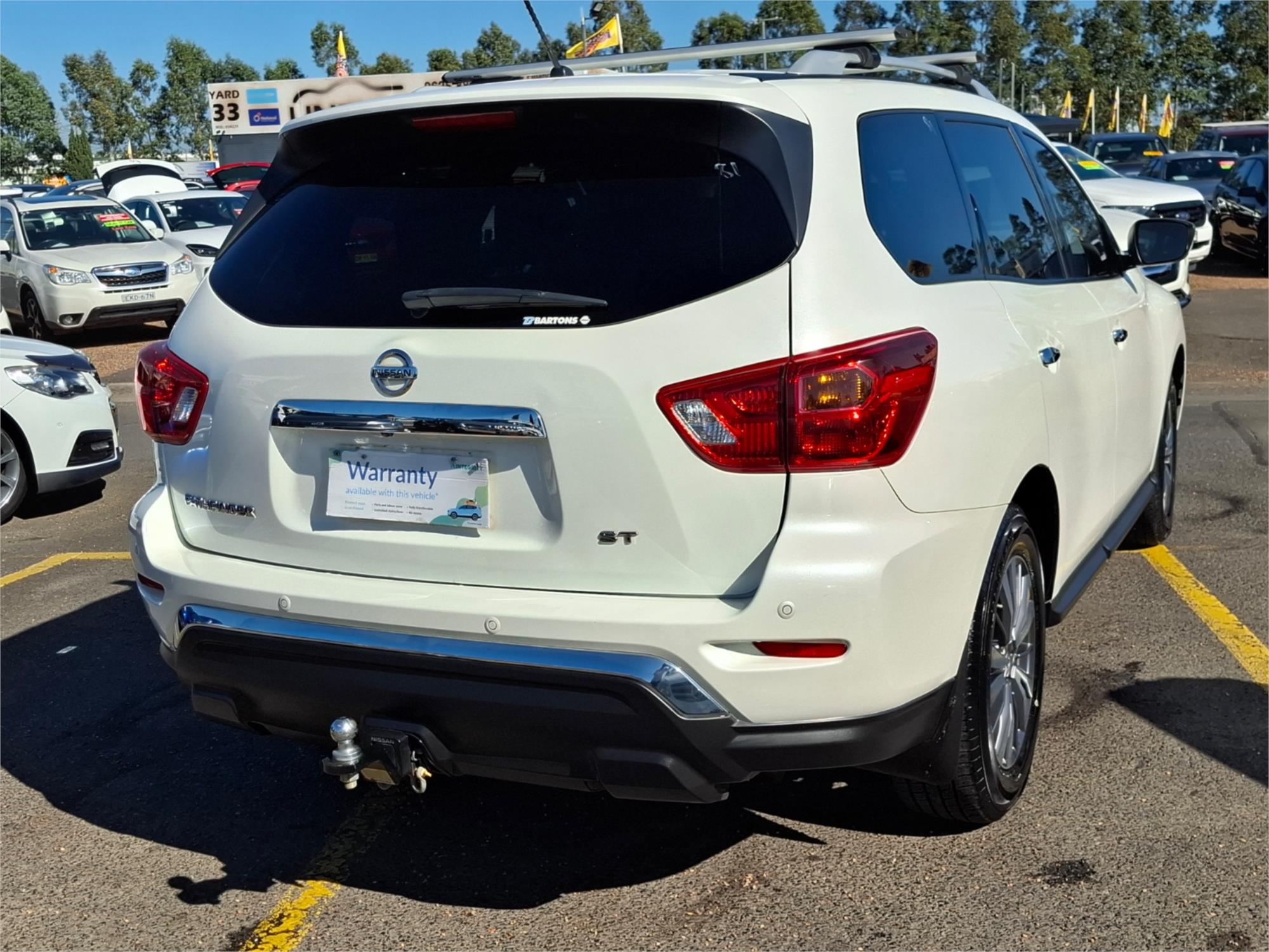 2020 NISSAN PATHFINDER R52 MY19 SERIES III ST (4WD) CONTINUOUS VARIABLE 4D WAGON