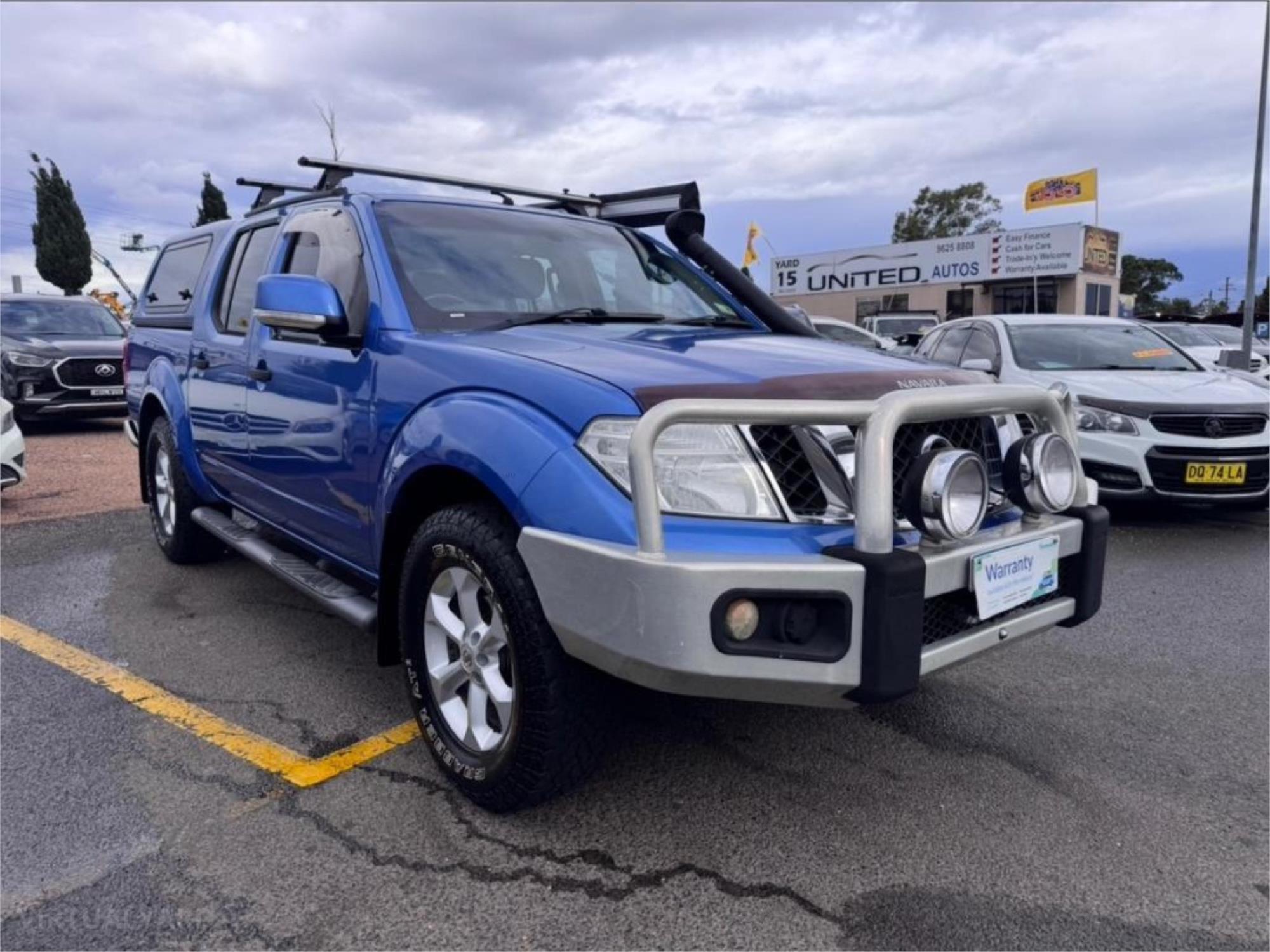 2012 NISSAN NAVARA D40 MY12 ST (4x2) 5 SP AUTOMATIC DUAL CAB P/UP