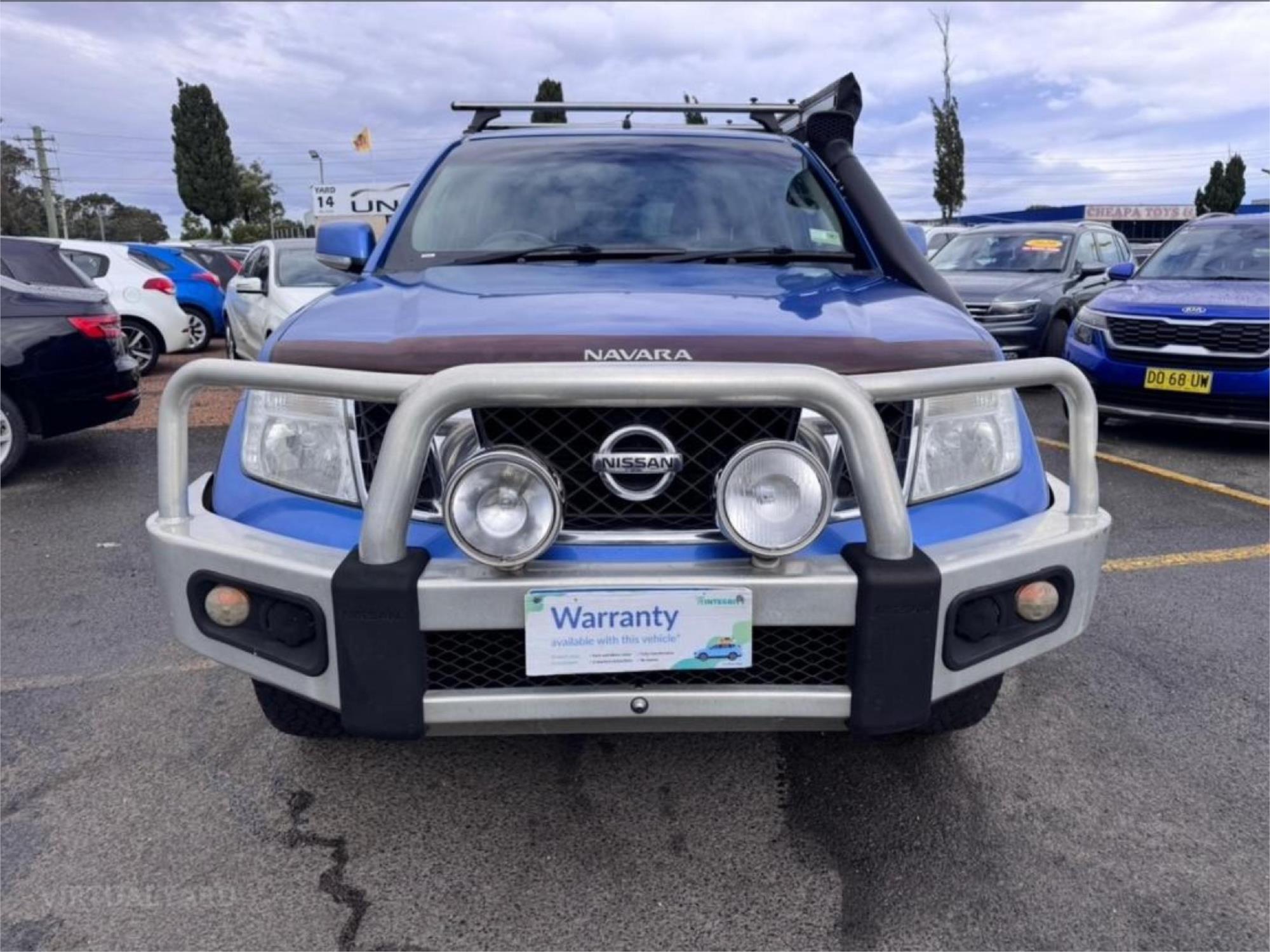 2012 NISSAN NAVARA D40 MY12 ST (4x2) 5 SP AUTOMATIC DUAL CAB P/UP