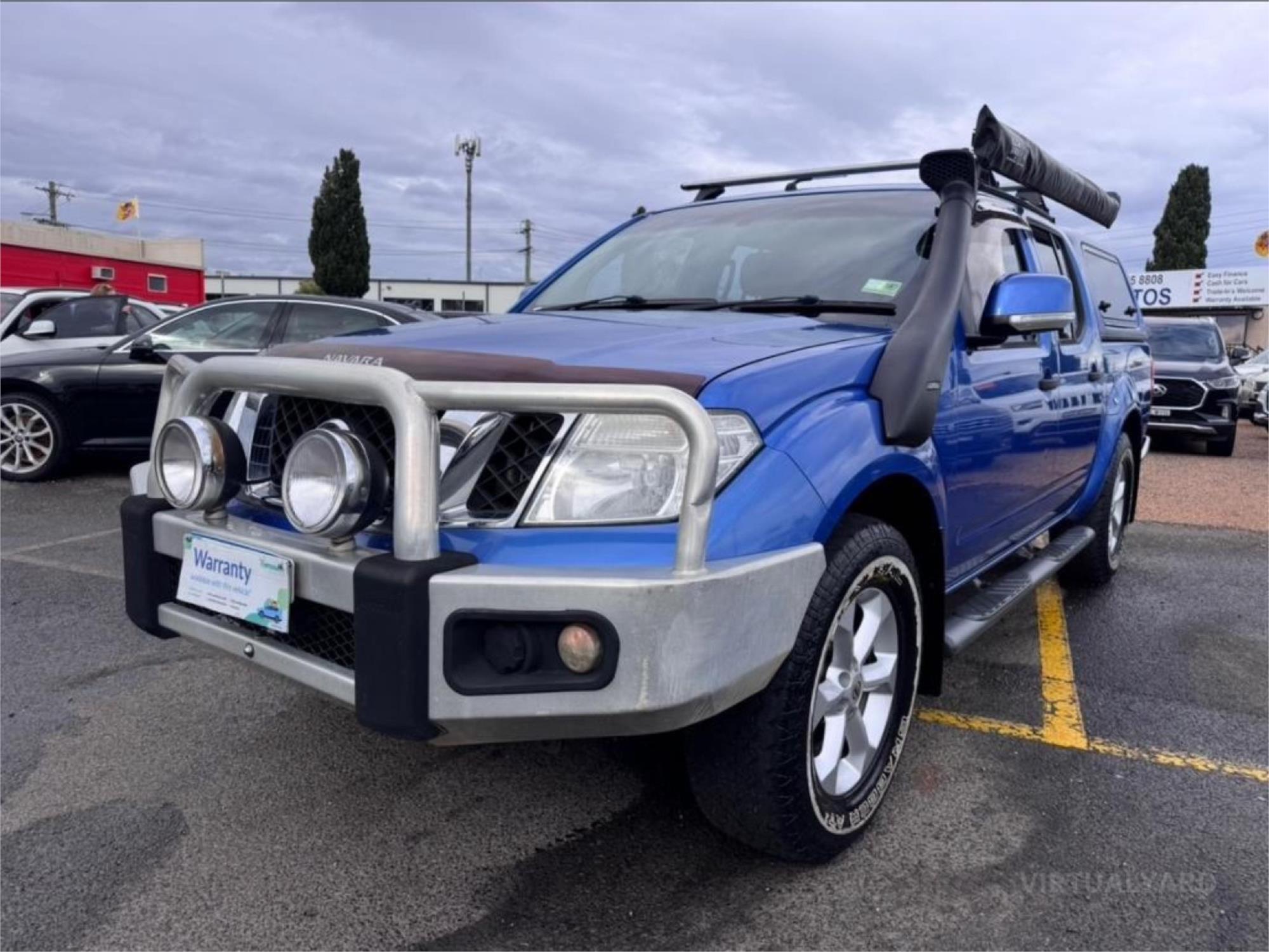 2012 NISSAN NAVARA D40 MY12 ST (4x2) 5 SP AUTOMATIC DUAL CAB P/UP