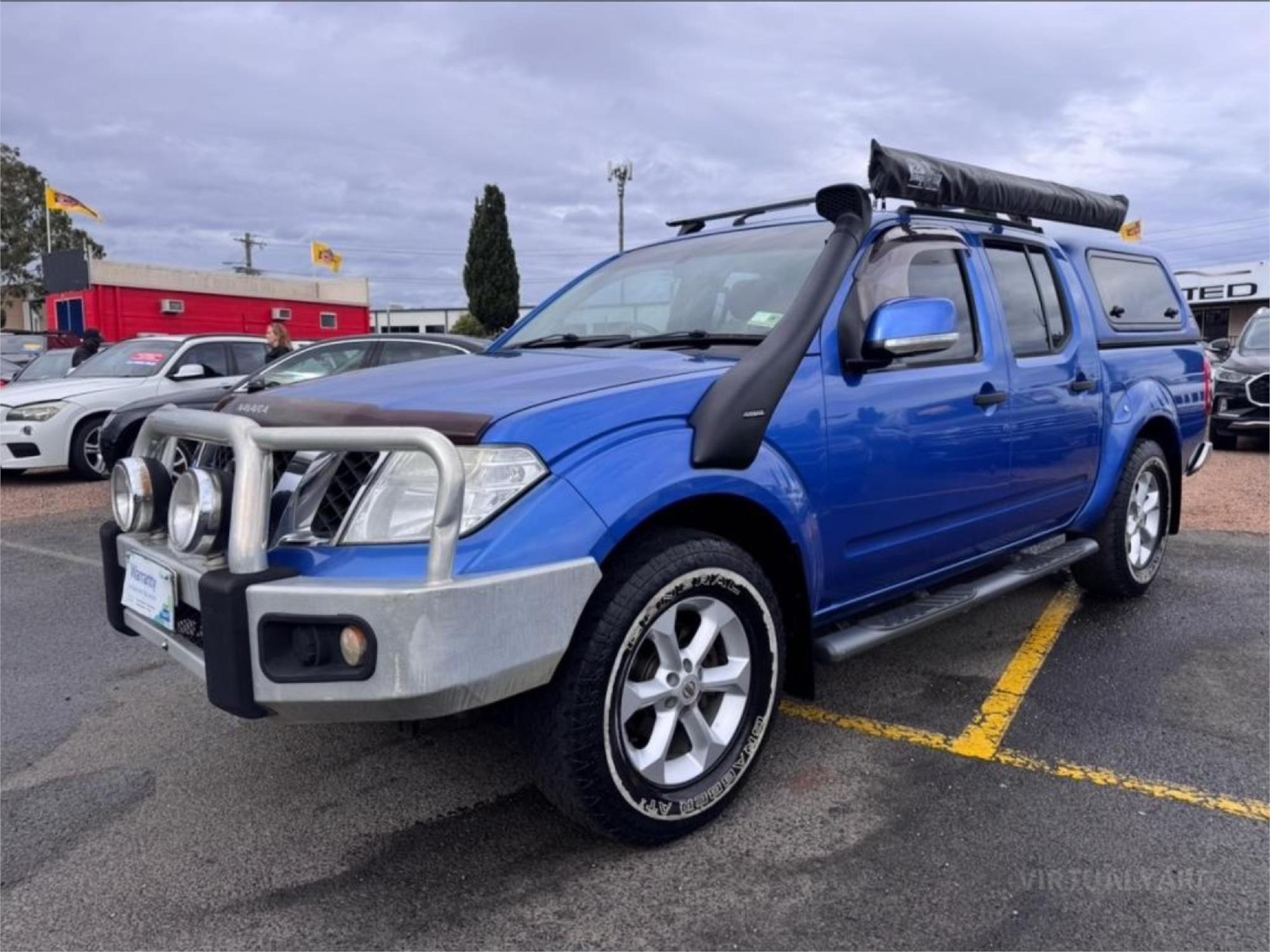 2012 NISSAN NAVARA D40 MY12 ST (4x2) 5 SP AUTOMATIC DUAL CAB P/UP