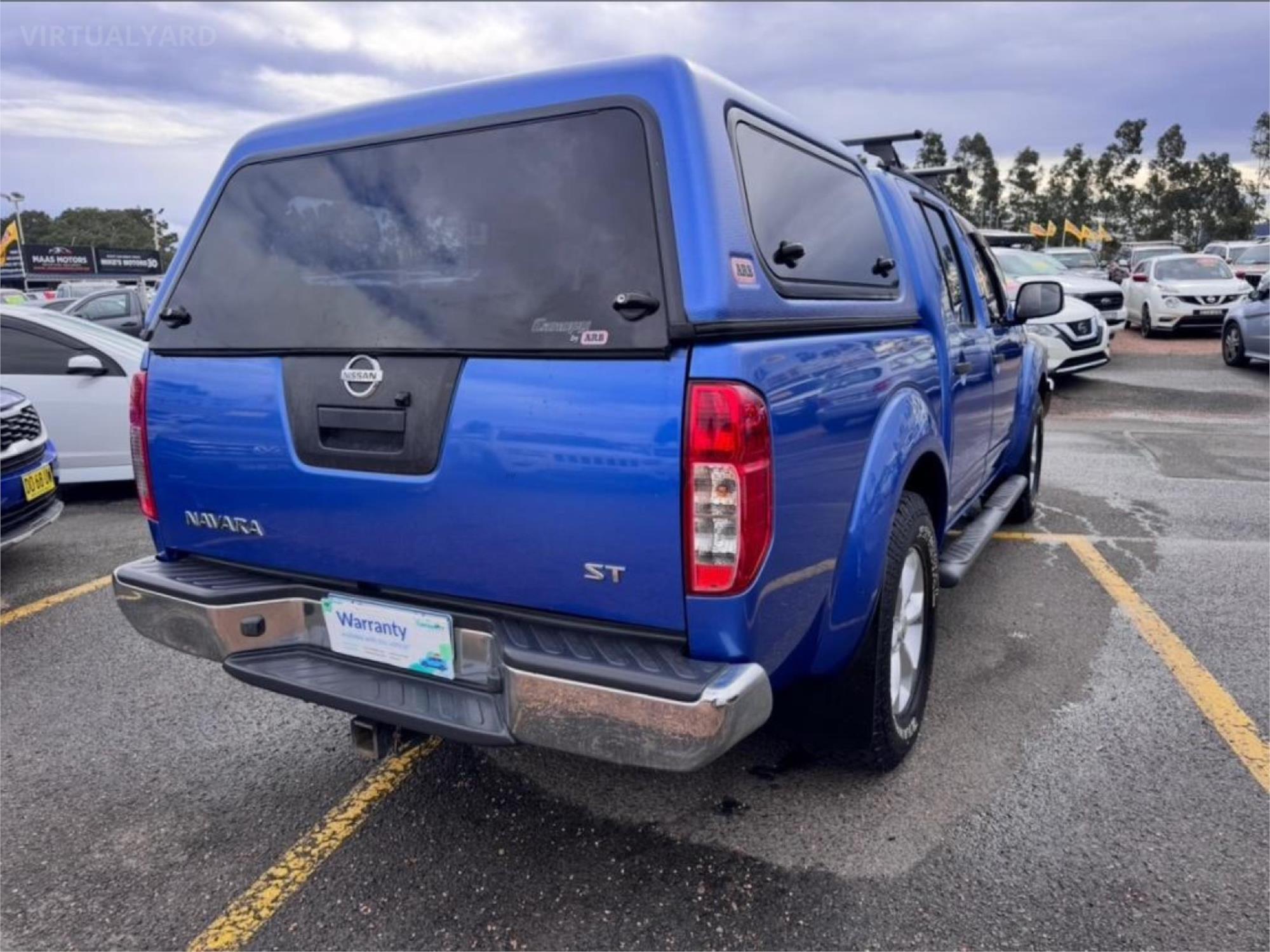 2012 NISSAN NAVARA D40 MY12 ST (4x2) 5 SP AUTOMATIC DUAL CAB P/UP