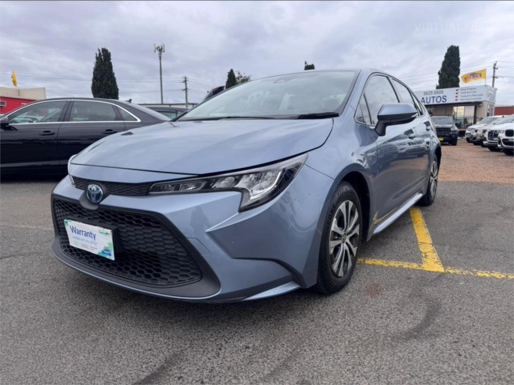 2021 TOYOTA COROLLA ZWE211R ASCENT SPORT HYBRID CONTINUOUS VARIABLE 4D SEDAN
