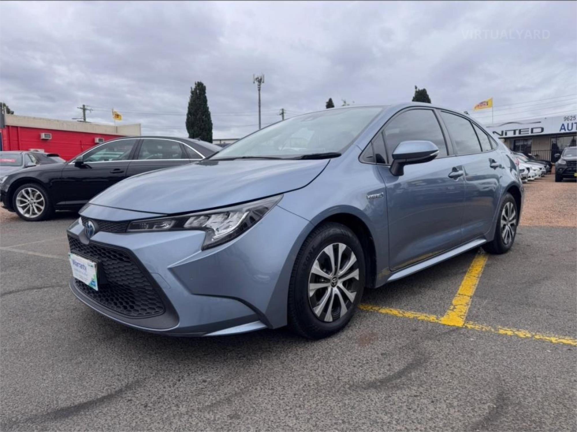2021 TOYOTA COROLLA ZWE211R ASCENT SPORT HYBRID CONTINUOUS VARIABLE 4D SEDAN