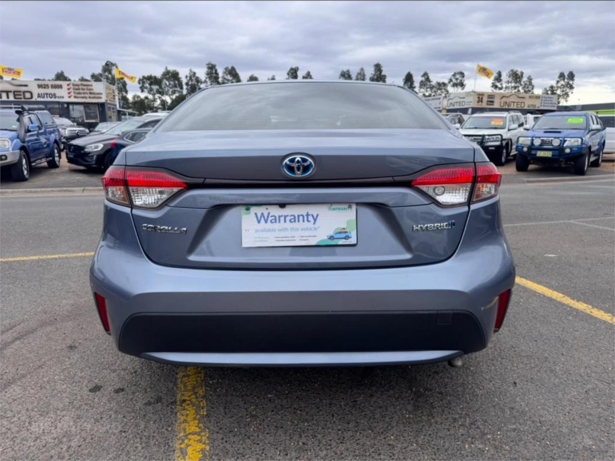 2021 TOYOTA COROLLA ZWE211R ASCENT SPORT HYBRID CONTINUOUS VARIABLE 4D SEDAN