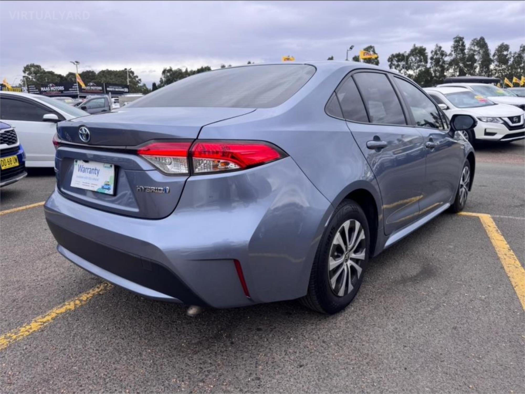 2021 TOYOTA COROLLA ZWE211R ASCENT SPORT HYBRID CONTINUOUS VARIABLE 4D SEDAN