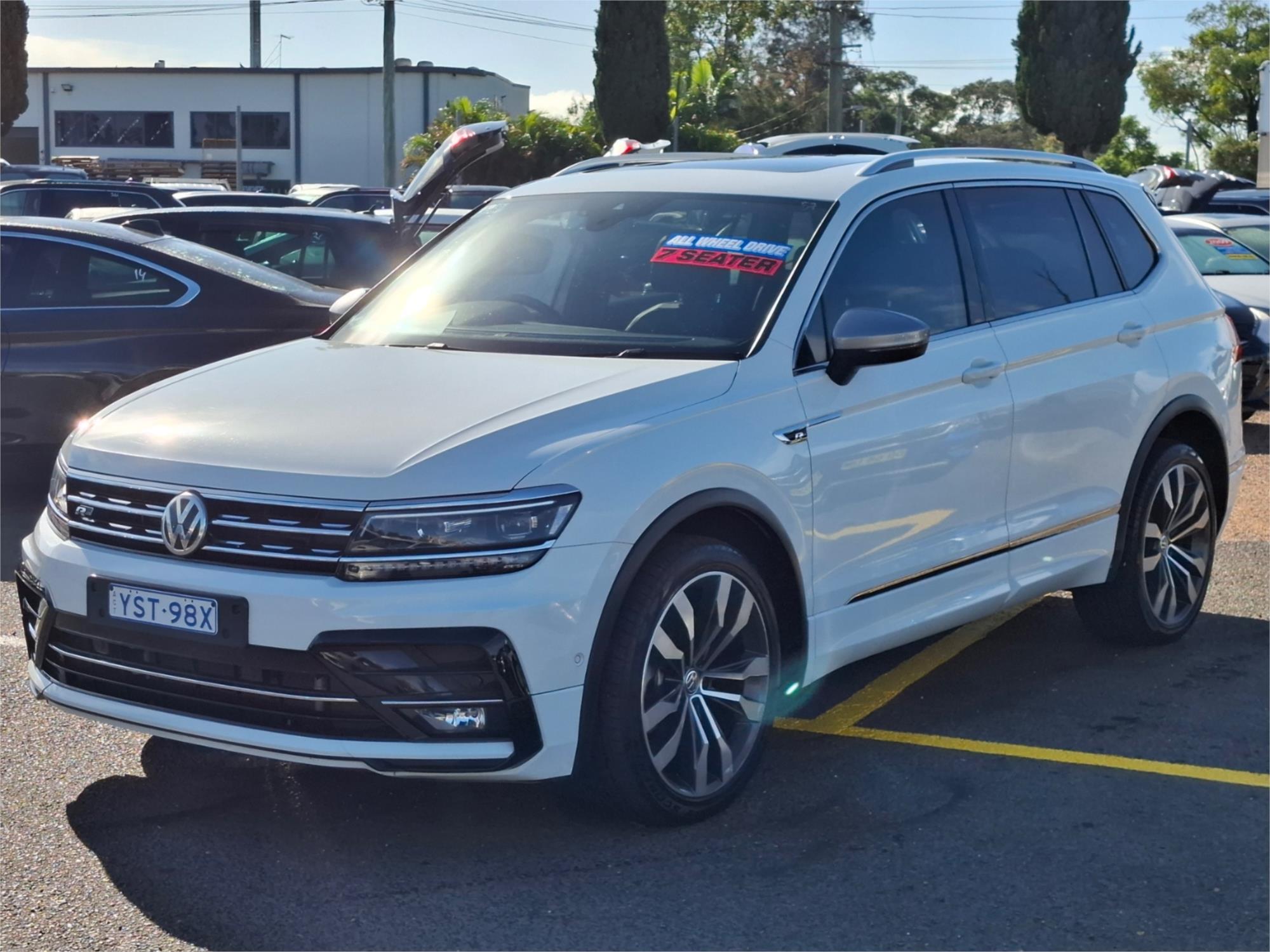2018 VOLKSWAGEN TIGUAN 5NA MY18 162 TSI SPORTLINE 7 SP AUTO DIRECT SHIFT 4D WAGON