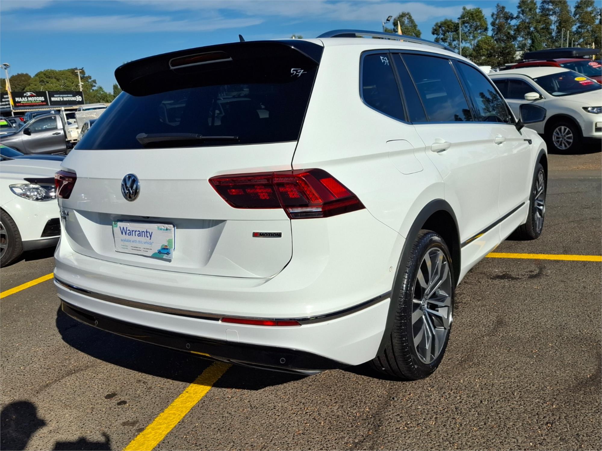 2018 VOLKSWAGEN TIGUAN 5NA MY18 162 TSI SPORTLINE 7 SP AUTO DIRECT SHIFT 4D WAGON