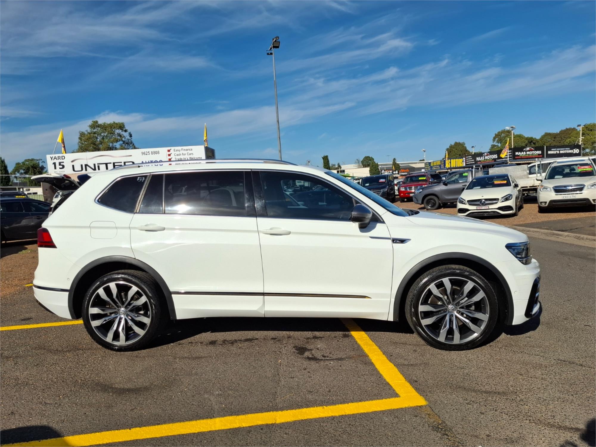 2018 VOLKSWAGEN TIGUAN 5NA MY18 162 TSI SPORTLINE 7 SP AUTO DIRECT SHIFT 4D WAGON