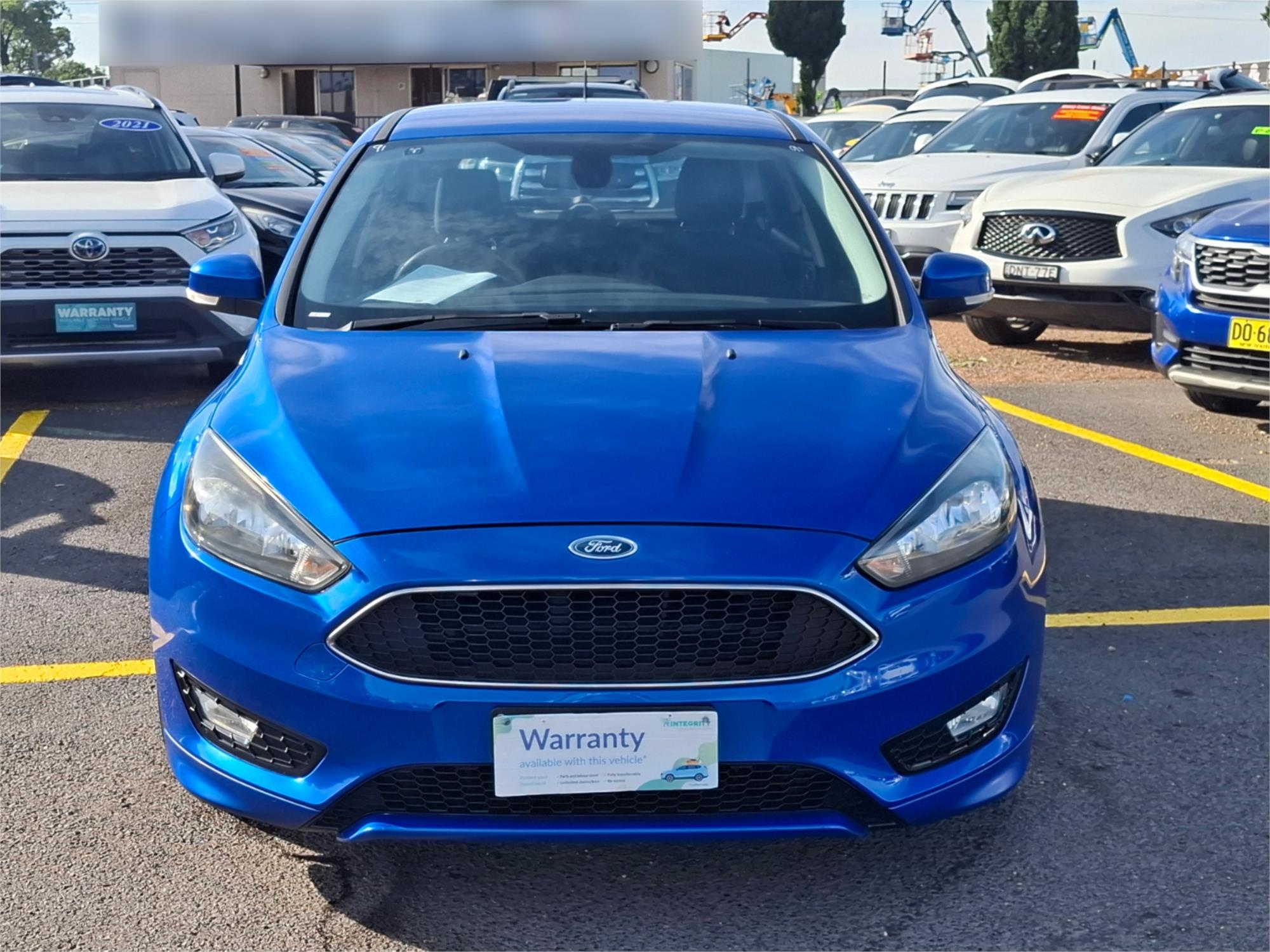 2017 FORD FOCUS LZ SPORT 6 SP AUTOMATIC 5D HATCHBACK