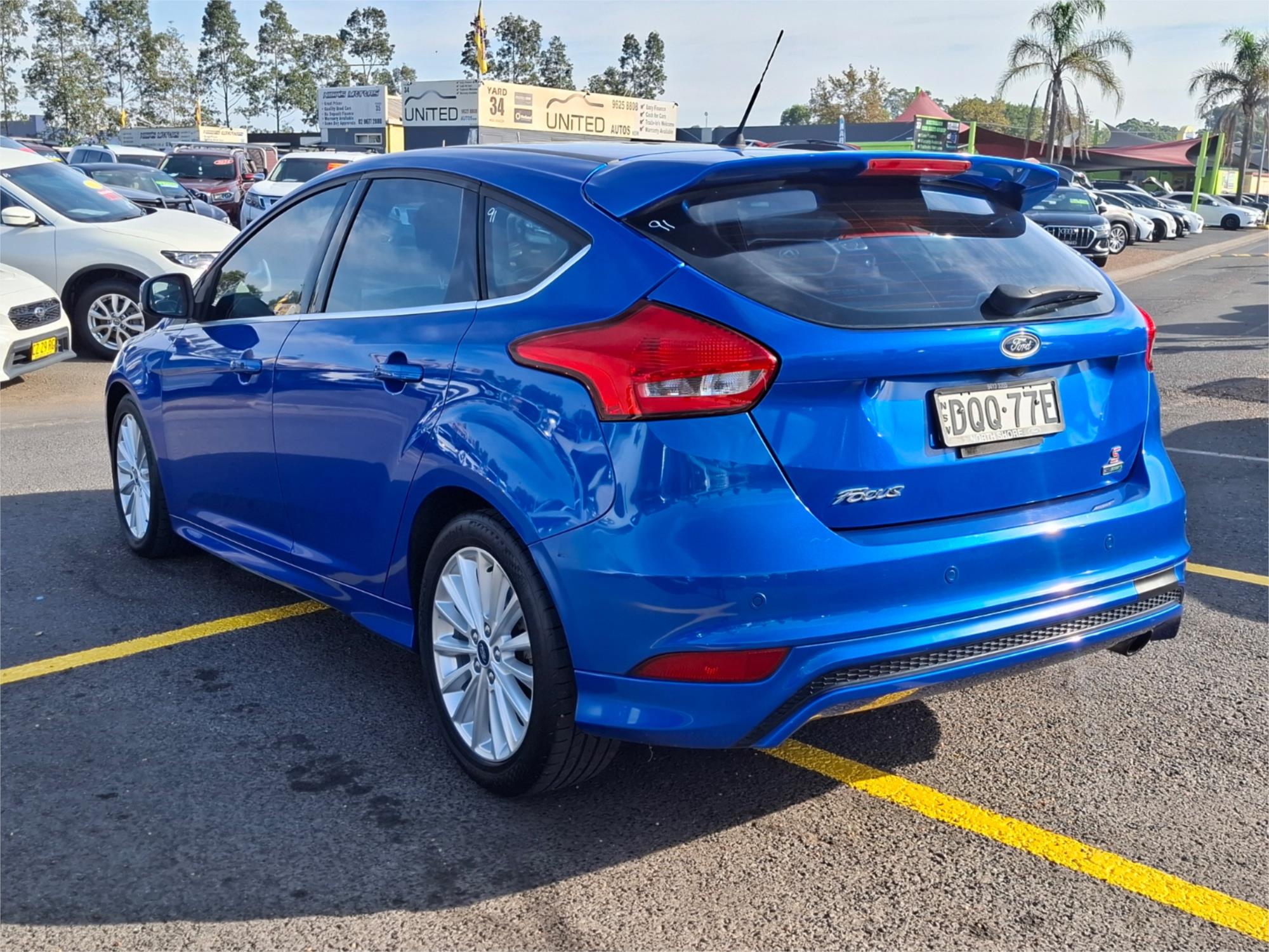 2017 FORD FOCUS LZ SPORT 6 SP AUTOMATIC 5D HATCHBACK