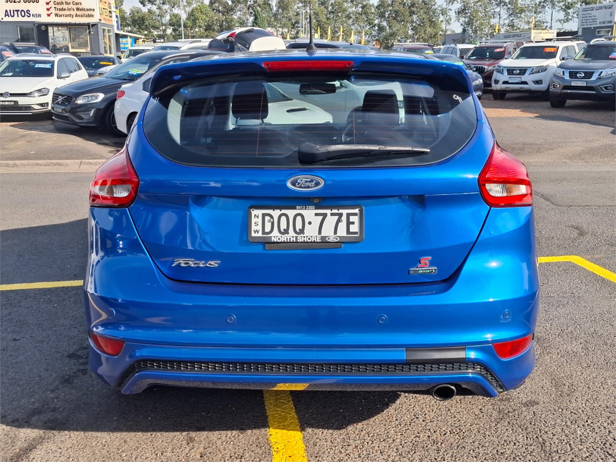 2017 FORD FOCUS LZ SPORT 6 SP AUTOMATIC 5D HATCHBACK