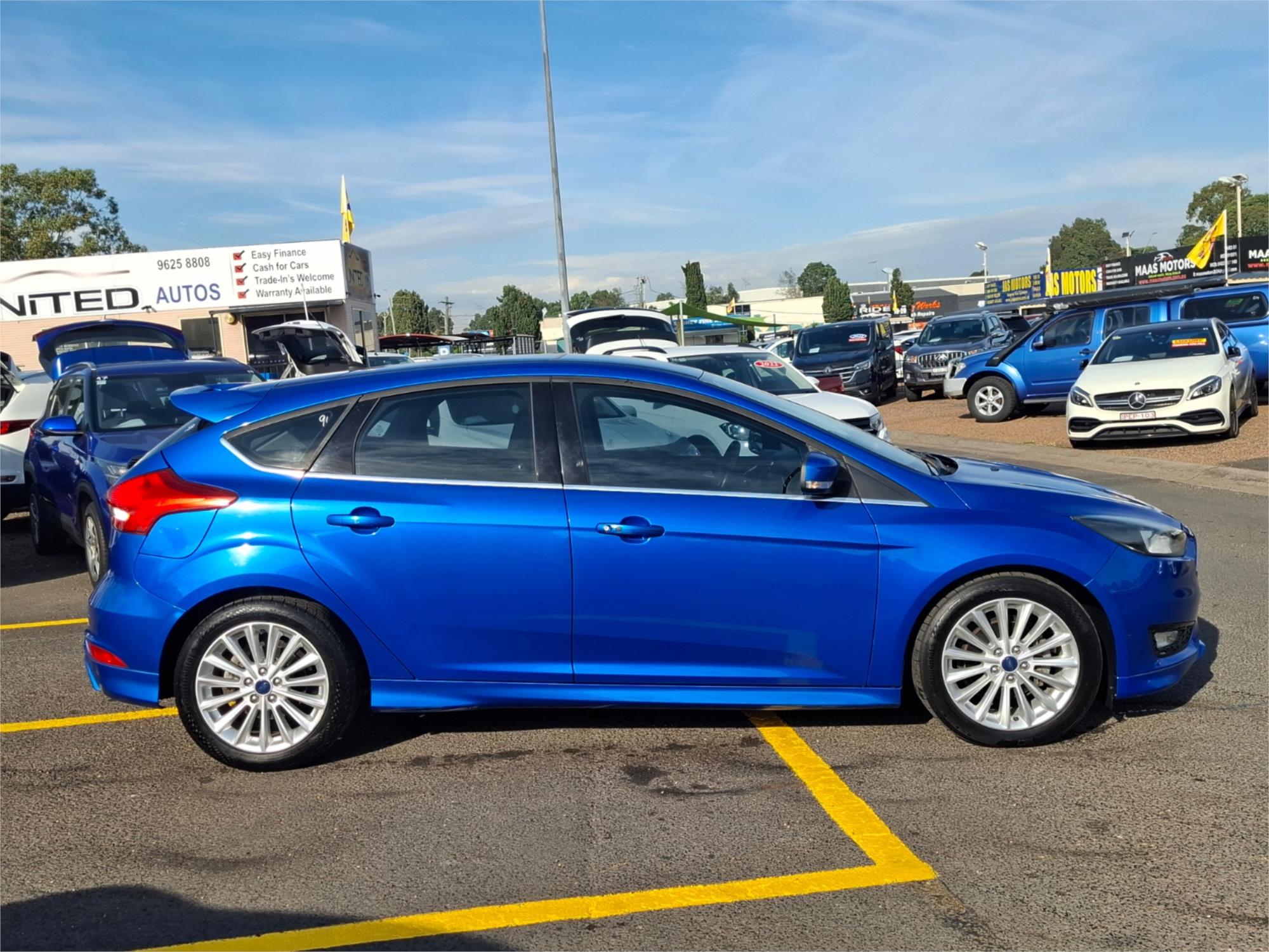 2017 FORD FOCUS LZ SPORT 6 SP AUTOMATIC 5D HATCHBACK