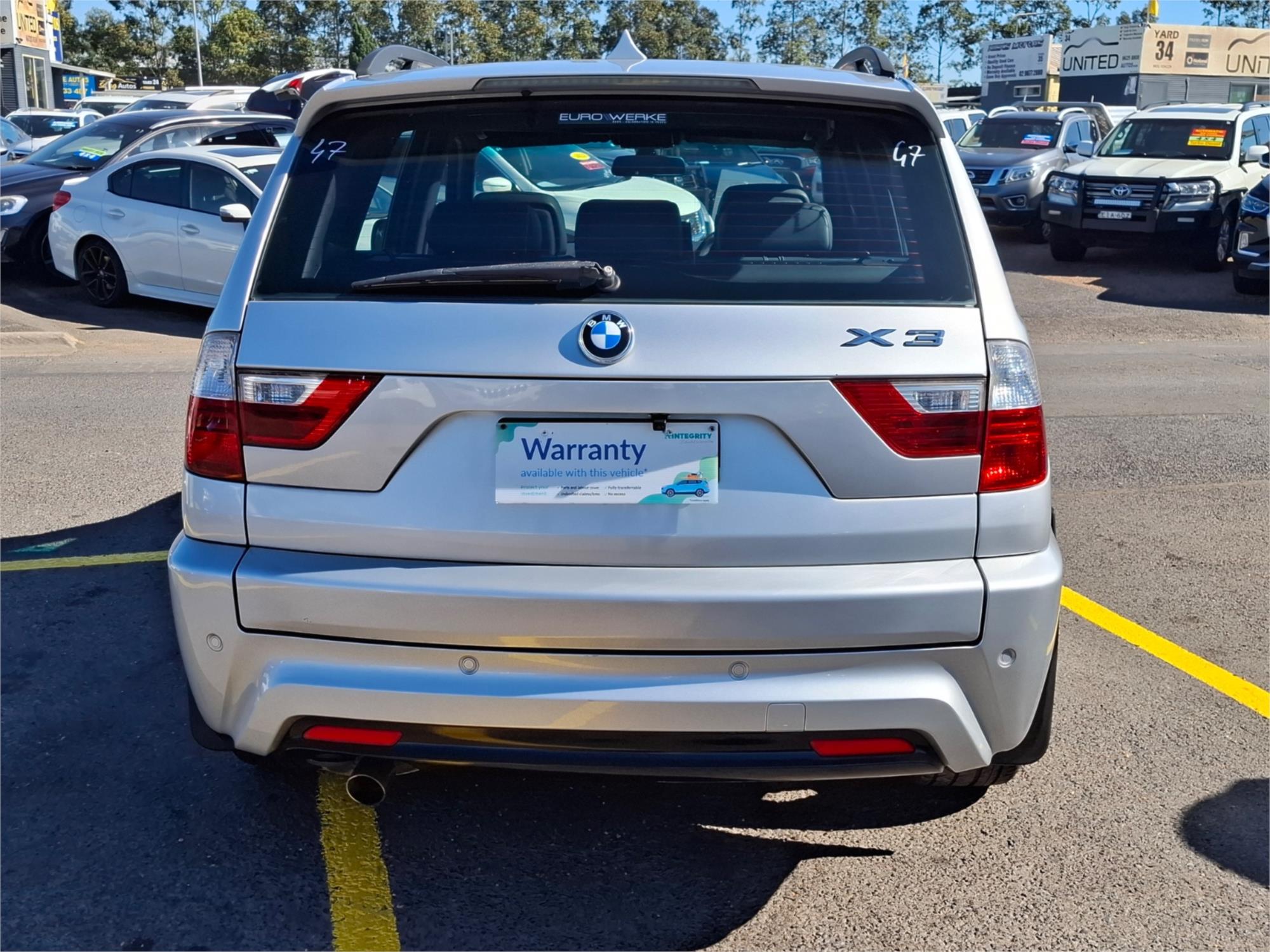 2007 BMW X3 E83 MY07 3.0D 6 SP AUTOMATIC STEPTRONIC 4D WAGON