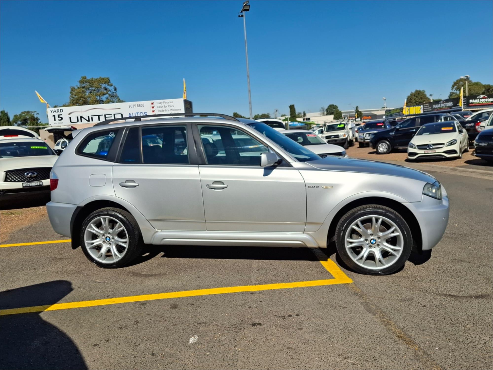 2007 BMW X3 E83 MY07 3.0D 6 SP AUTOMATIC STEPTRONIC 4D WAGON