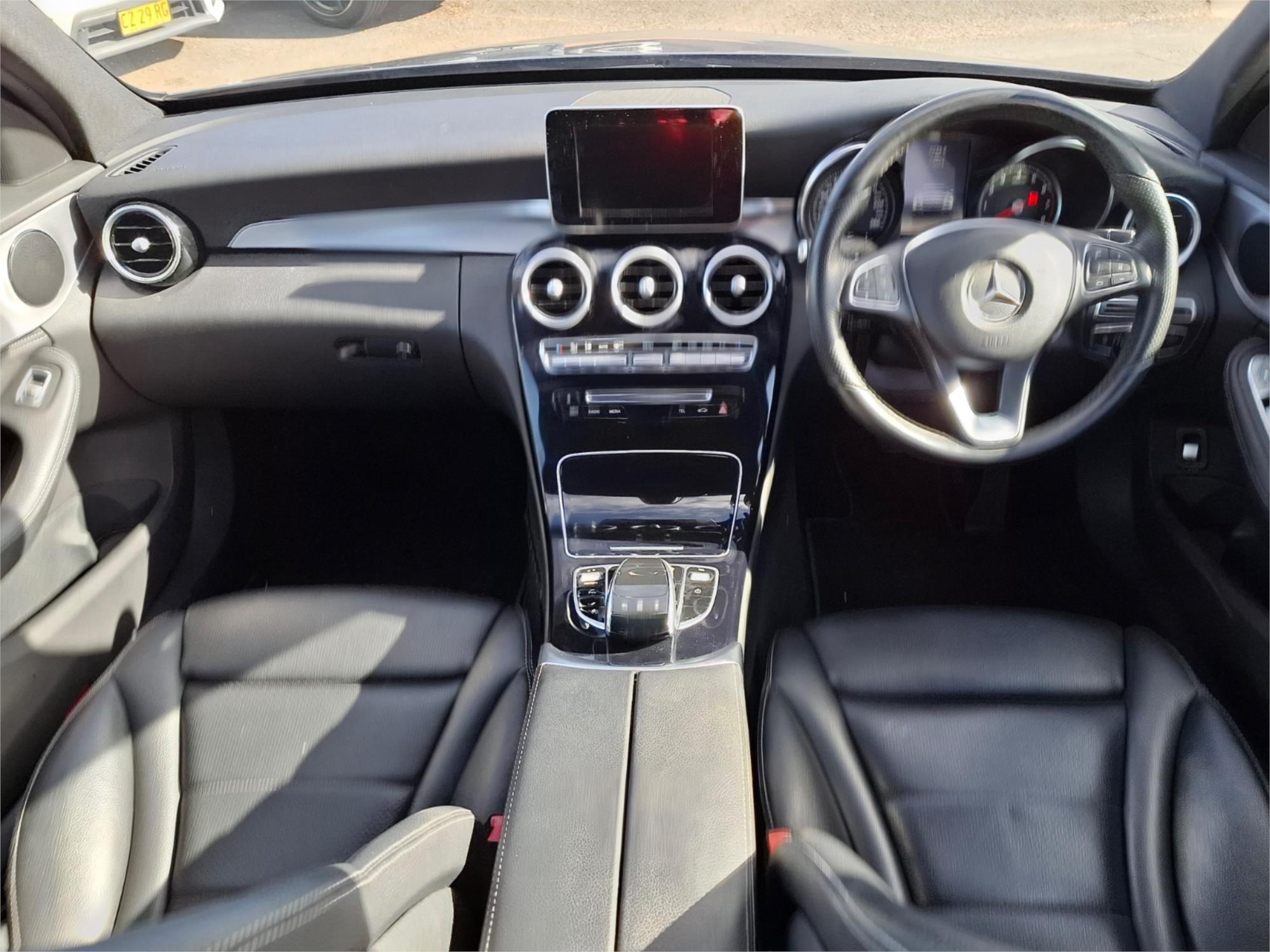 2015 MERCEDES-BENZ C200 205 7 SP AUTOMATIC 4D SEDAN
